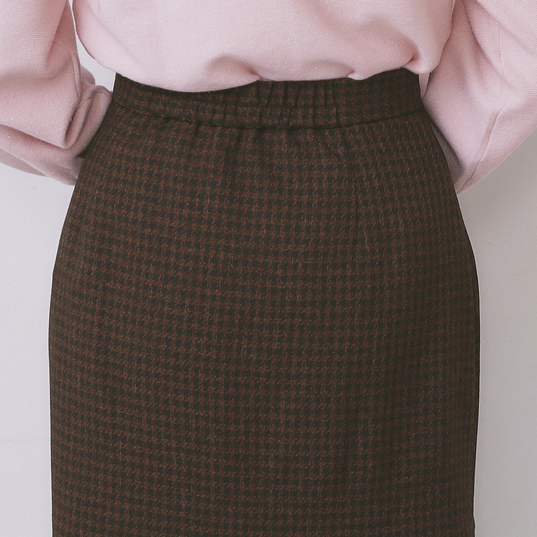 index「カルゼツイードアシメフレアスカート【洗濯機OK/防シワ/イージーアイロン/抗ピル】」|スカート|