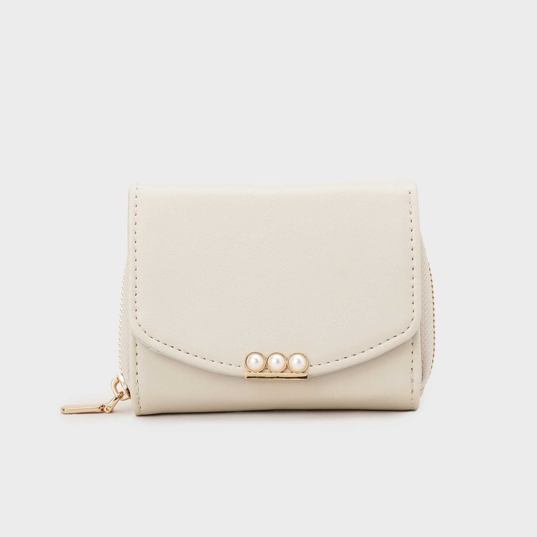 index「パール調ミニウォレット」|財布|アイボリー(004)