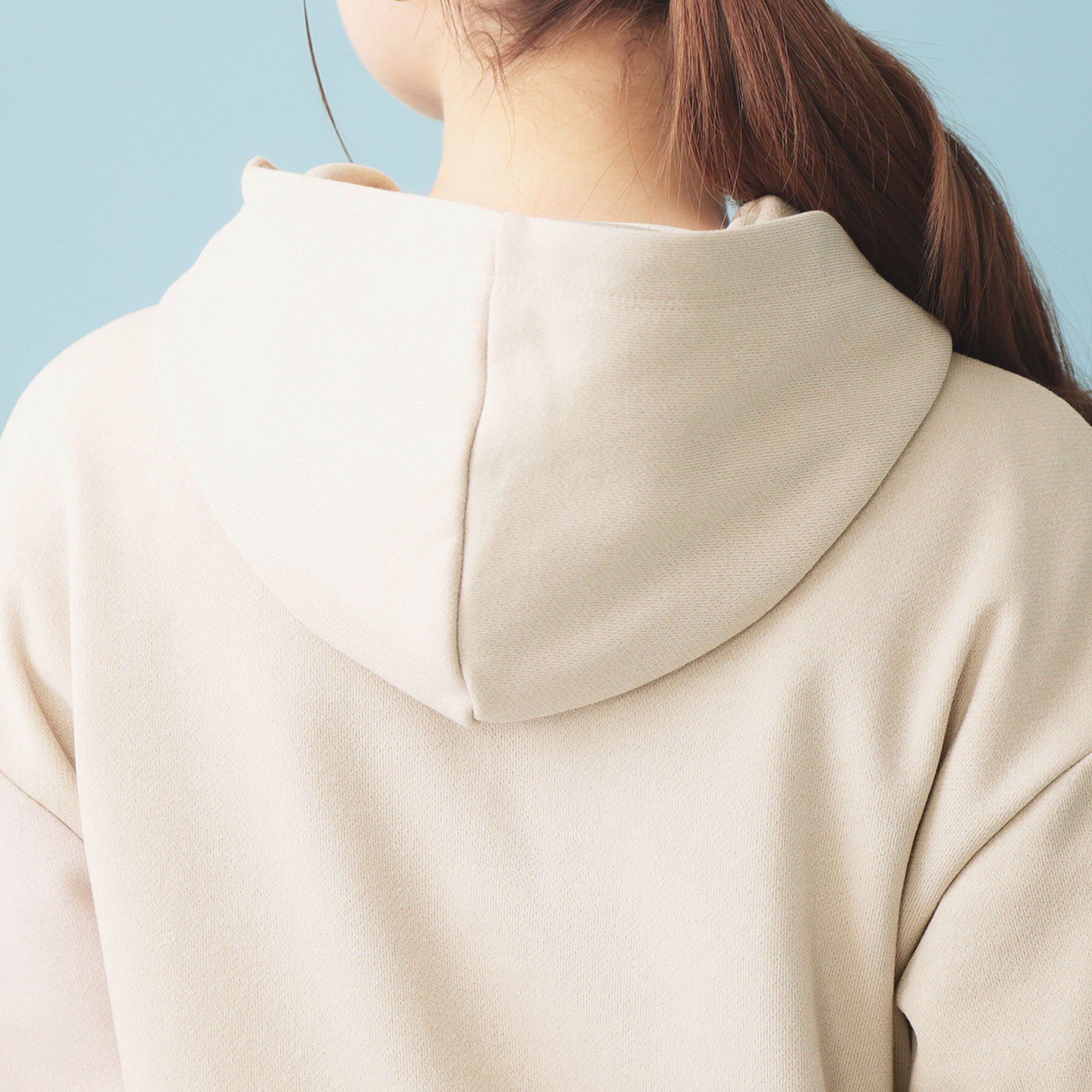 index「ラメ裏毛コンパクトジップパーカー【洗濯機OK】」|パーカー|