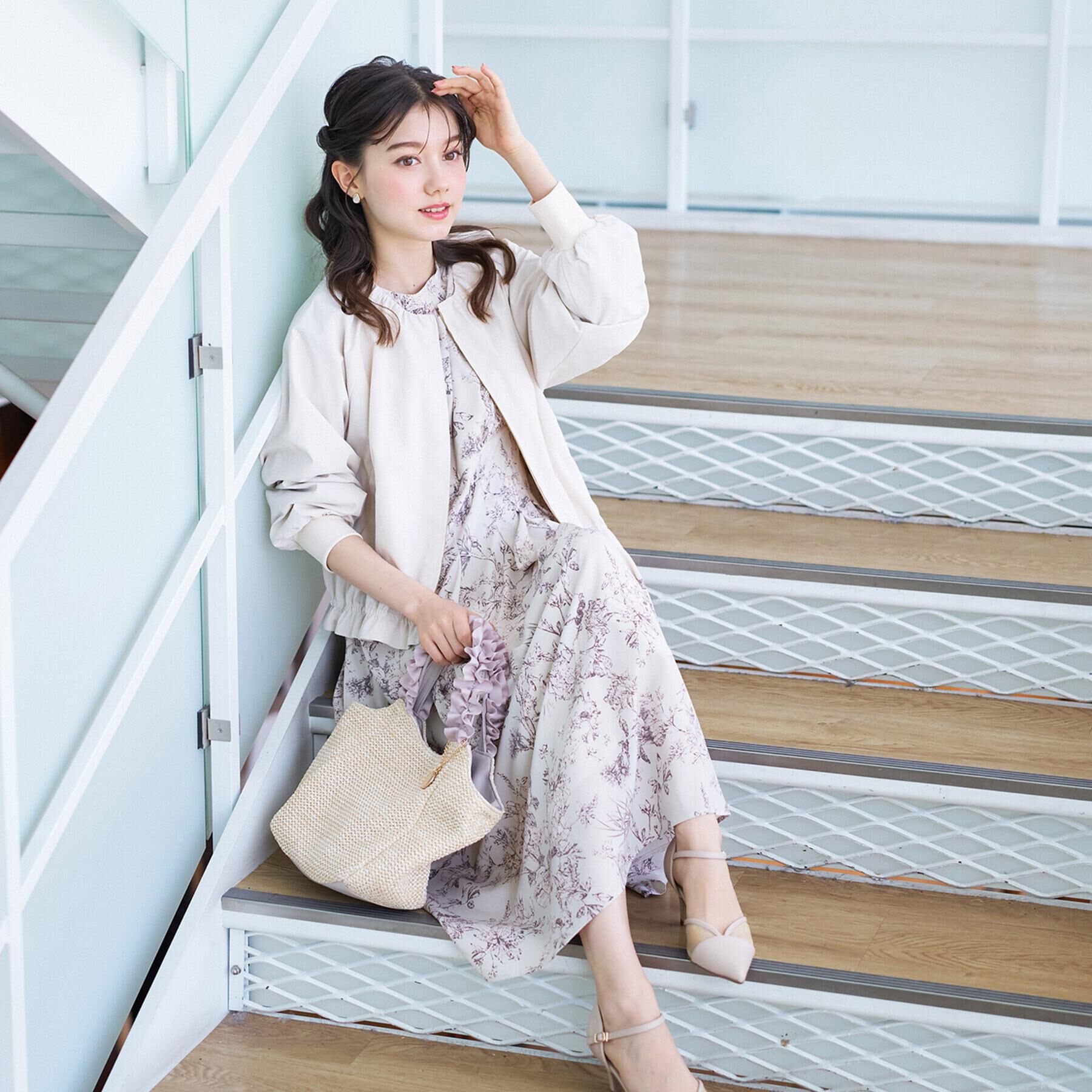 index「2WAYフリルハンドルPPミドルトート」|トートバッグ|