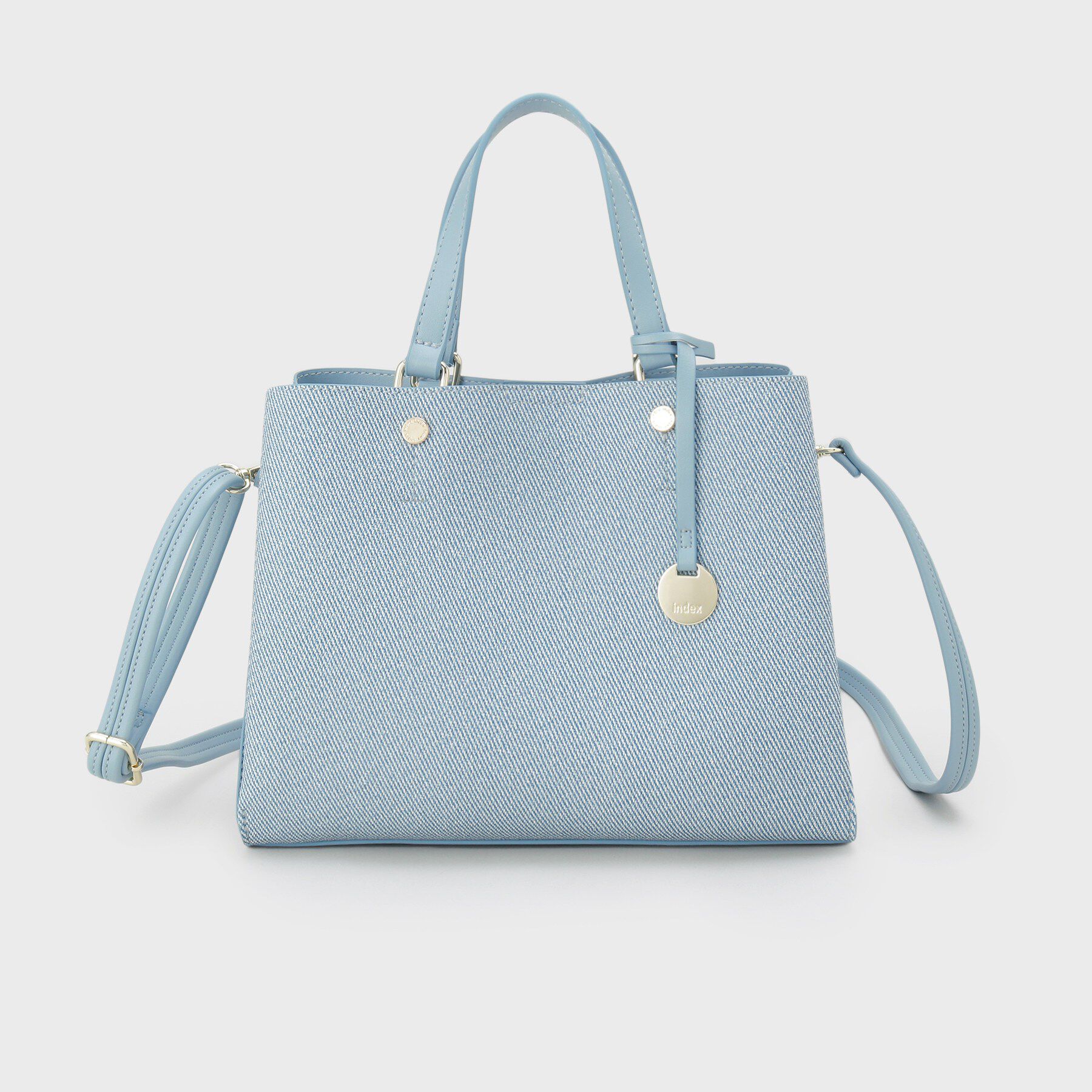 index「2WAYカシメデザインミドルトート」|トートバッグ|