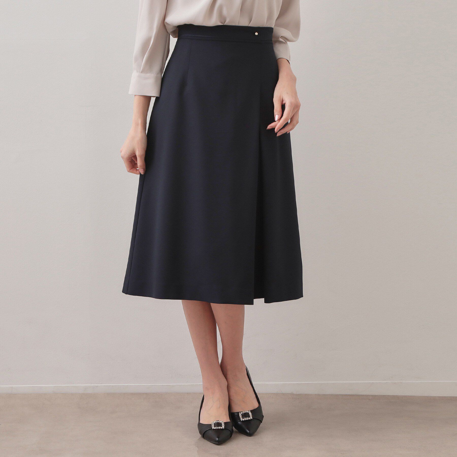 index「アシメタックAラインスカート/セットアップ対応可【洗濯機OK/防シワ】《XS～LL》」|スカート|