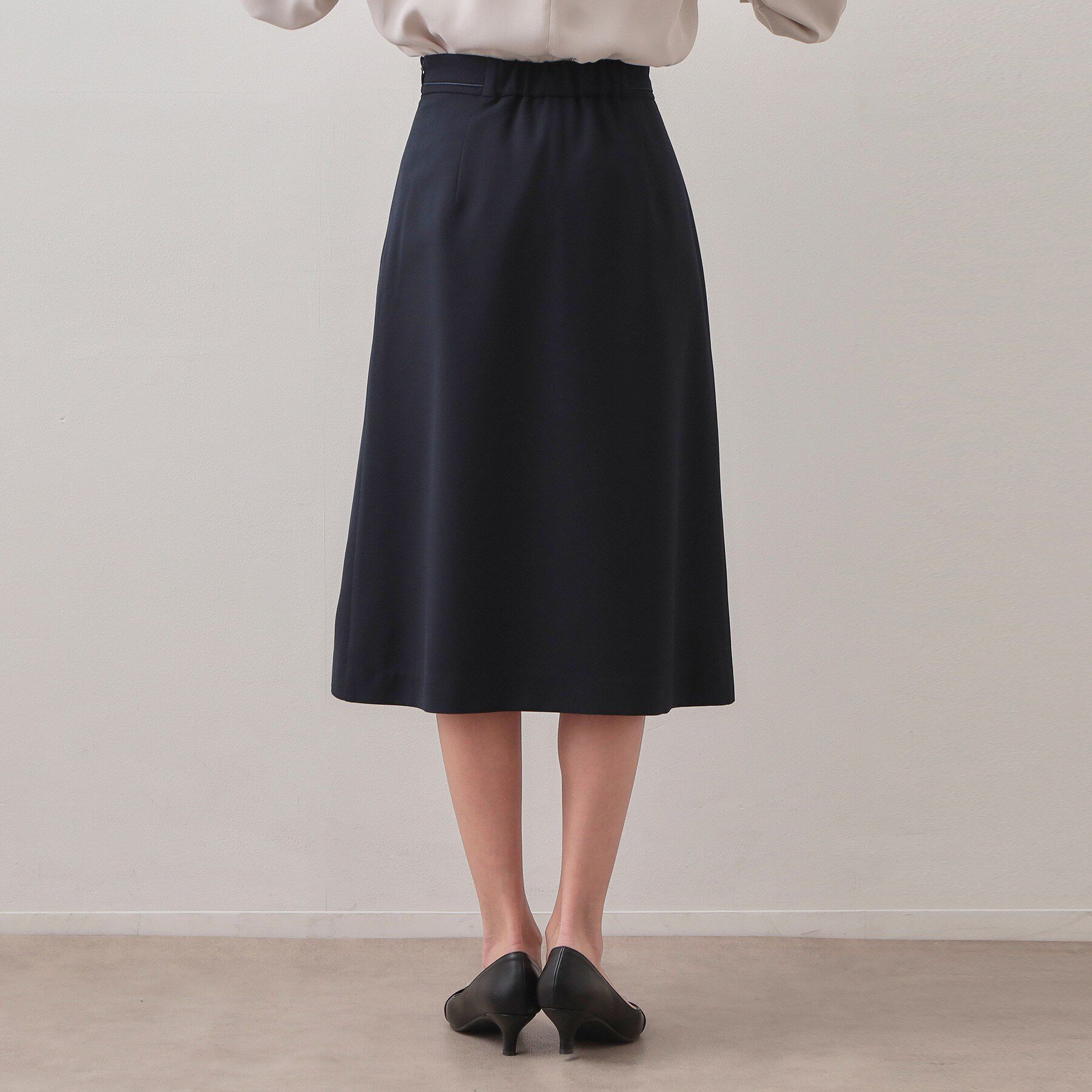 index「アシメタックAラインスカート/セットアップ対応可【洗濯機OK/防シワ】《XS～LL》」|スカート|