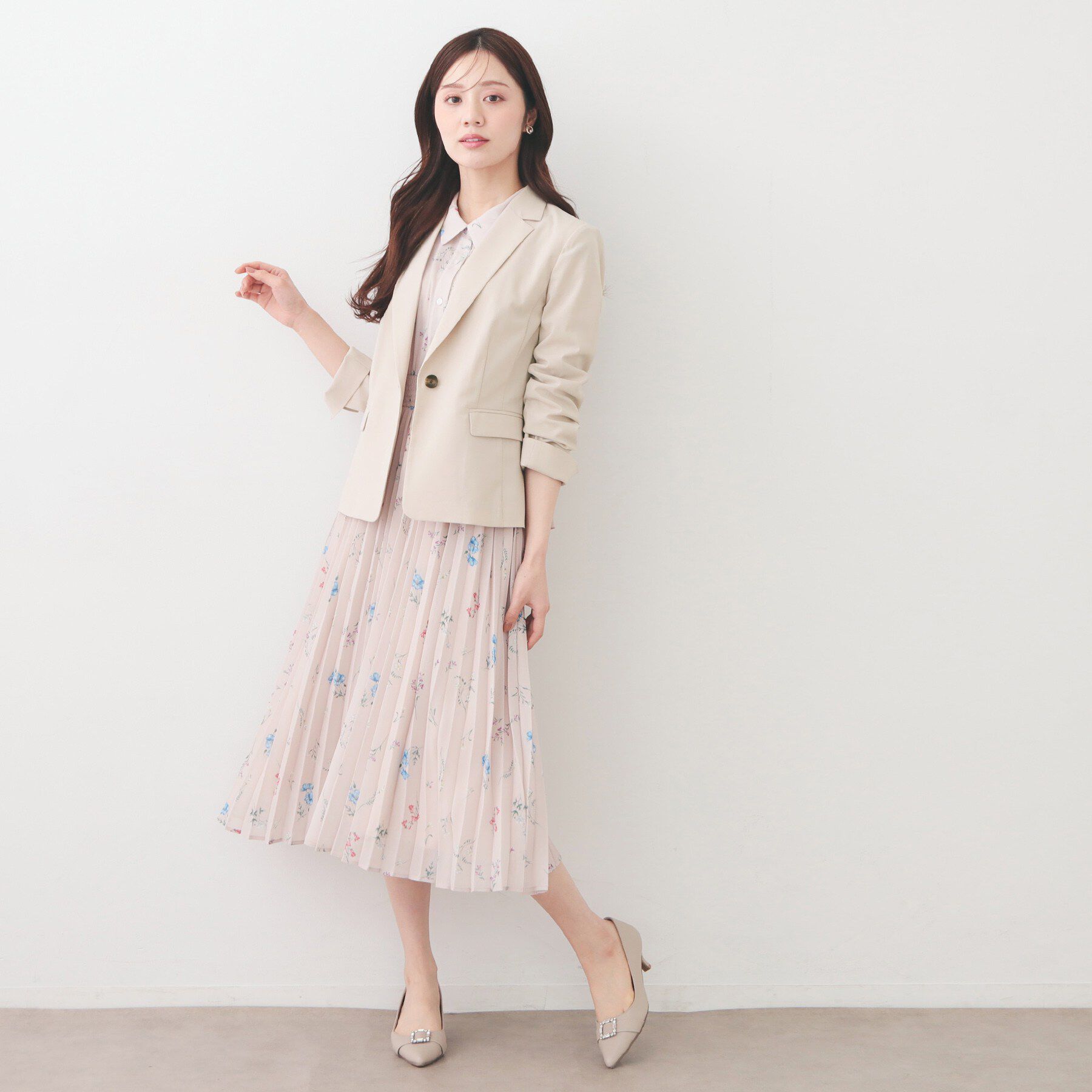 index「ストレッチテーラードジャケット/セットアップ対応可【洗濯機OK/接触冷感/吸水速乾/イージーアイロン」|テーラードジャケット|