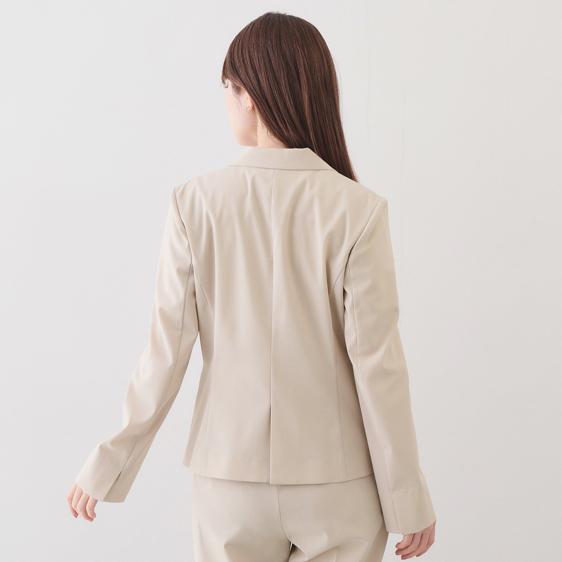 index「ストレッチテーラードジャケット/セットアップ対応可【洗濯機OK/接触冷感/吸水速乾/イージーアイロン」|テーラードジャケット|
