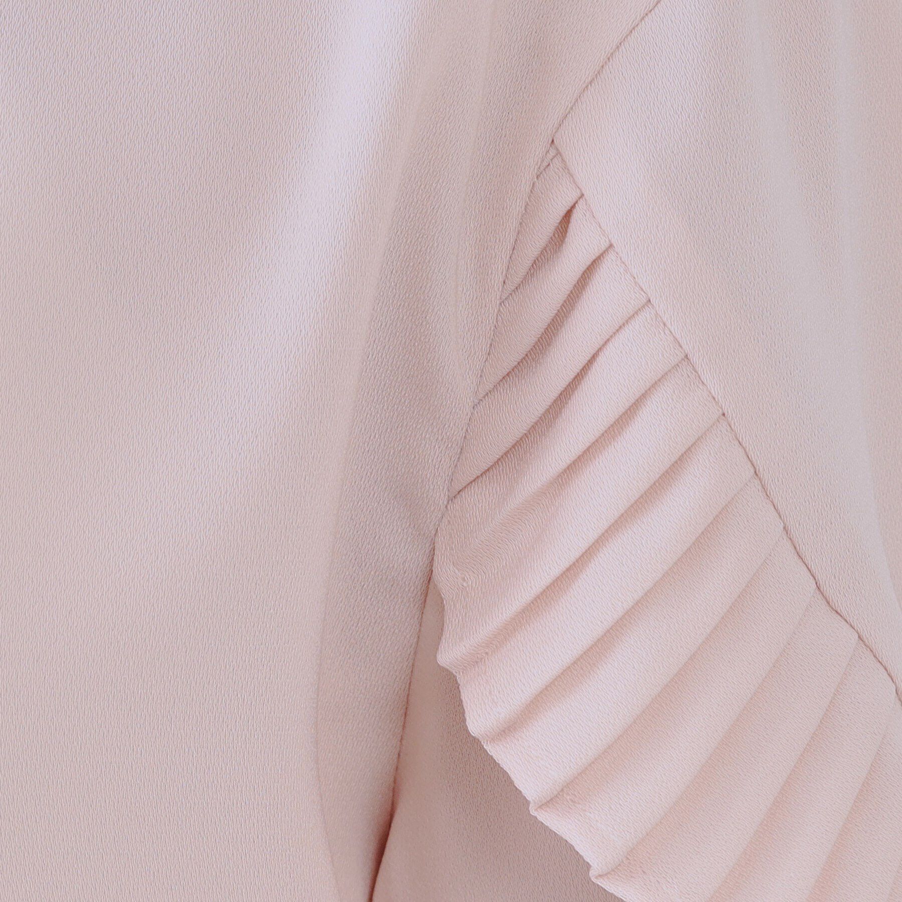 OPAQUE.CLIP「《美人百花掲載》プリーツフリルスリーブブラウス【洗濯機洗い可】」|シャツ・ブラウス|