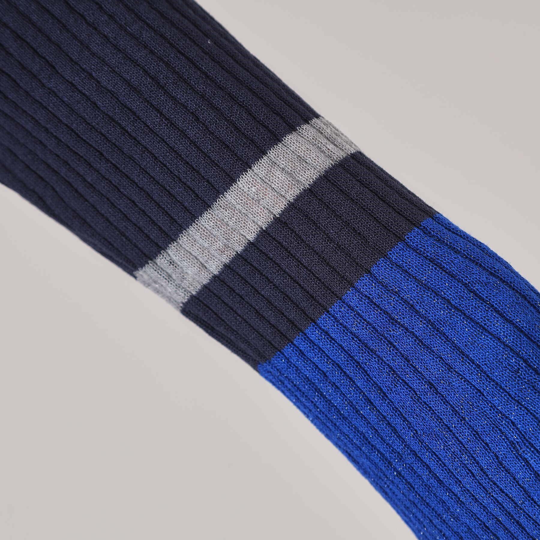 OPAQUE.CLIP「配色フレアスリーブワイドリブニット【洗濯機洗い可】」|ニット・セーター|