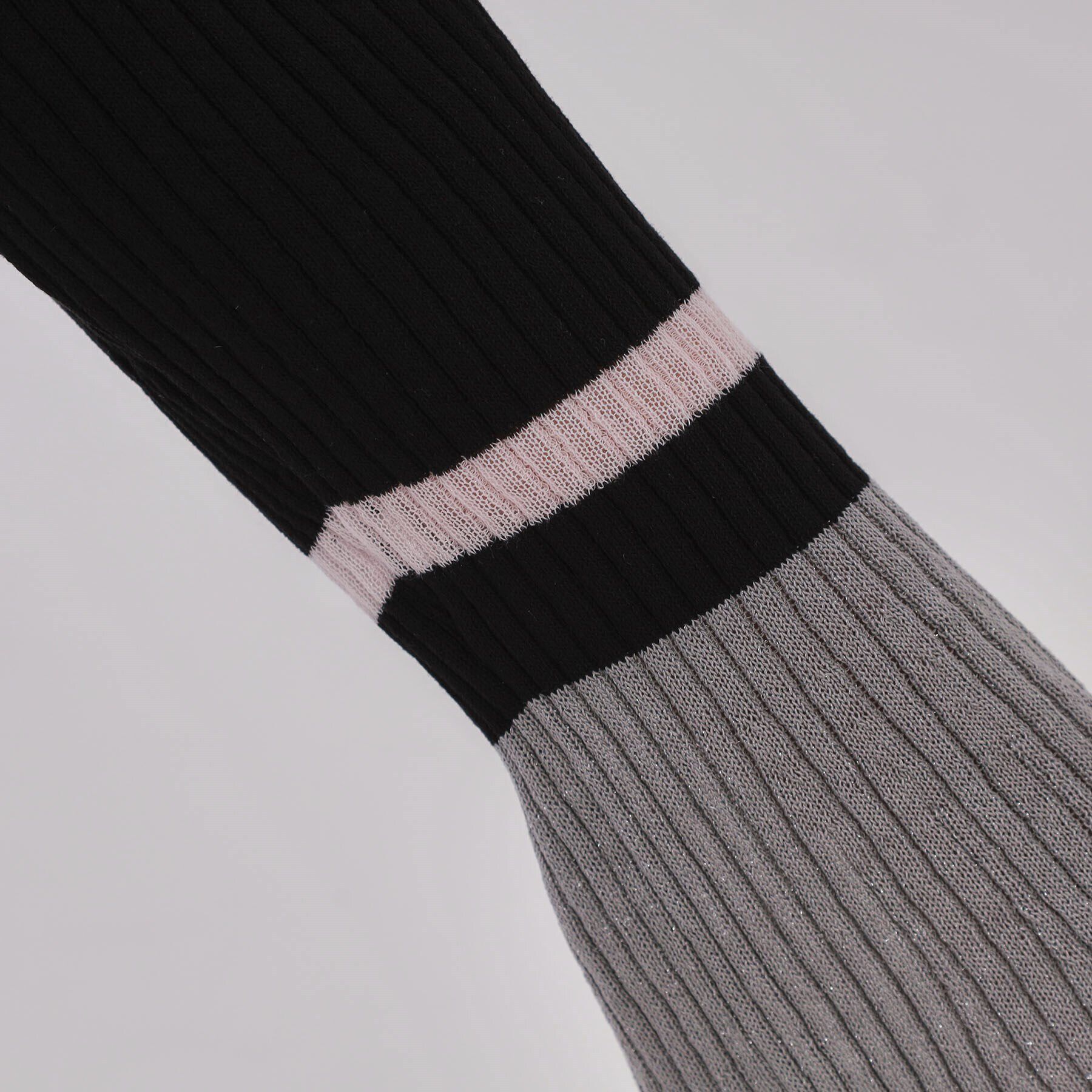 OPAQUE.CLIP「配色フレアスリーブワイドリブニット【洗濯機洗い可】」|ニット・セーター|