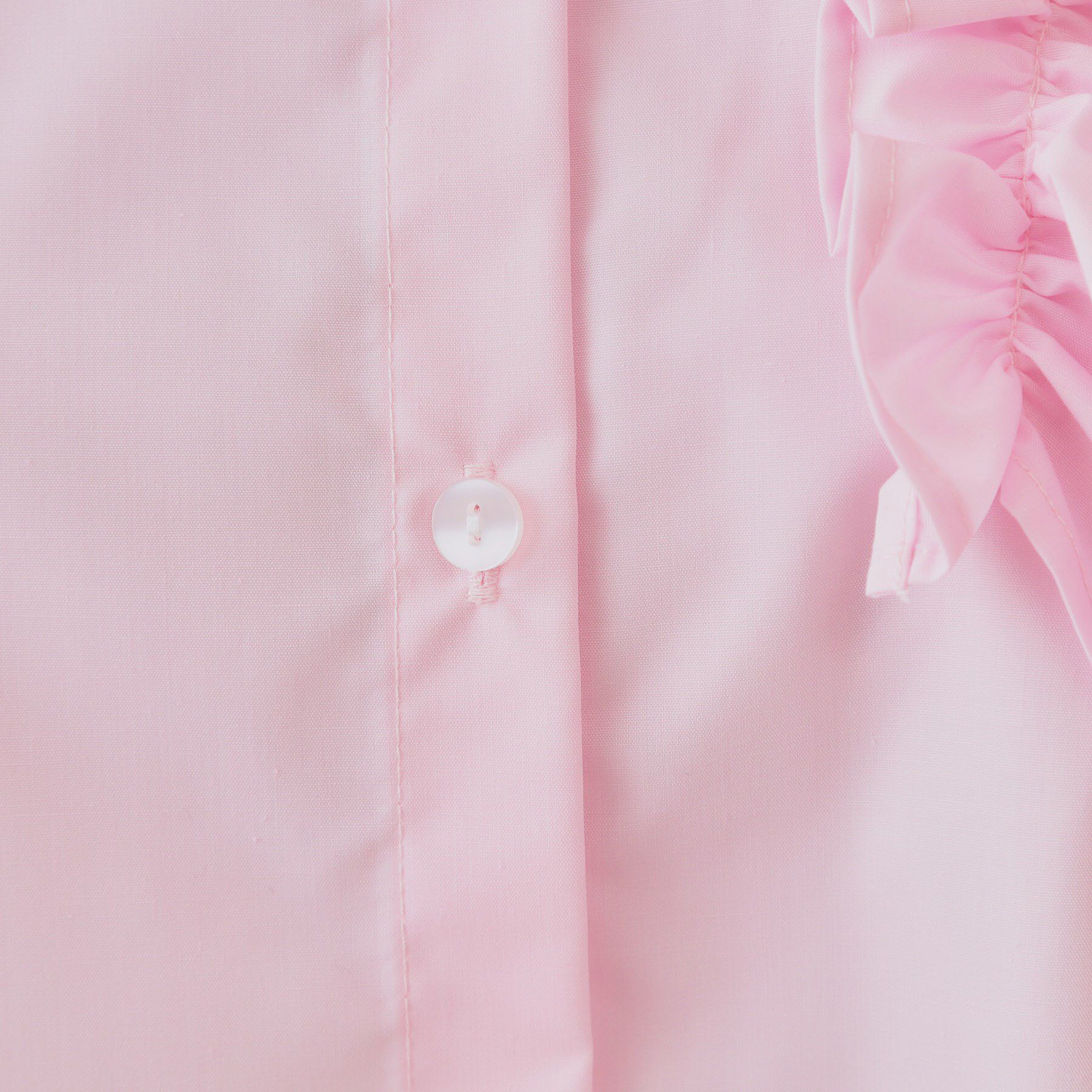 OPAQUE.CLIP「《andGIRL掲載》フリルデザインシャツ【洗濯機洗い可】」|シャツ・ブラウス|