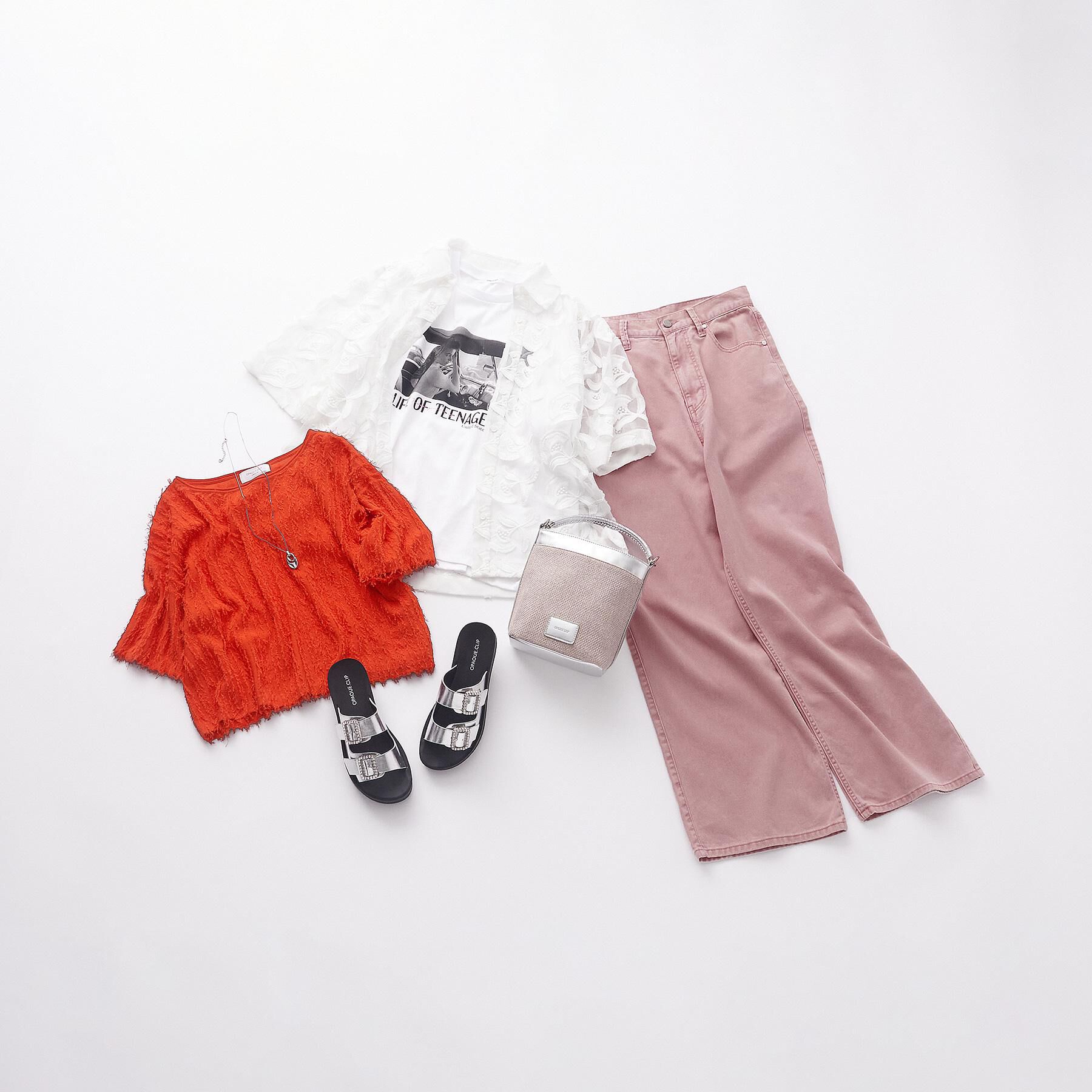 OPAQUE.CLIP「【2WAY】デザインハンドルミニショルダーバッグ」|ショルダー・メッセンジャー|