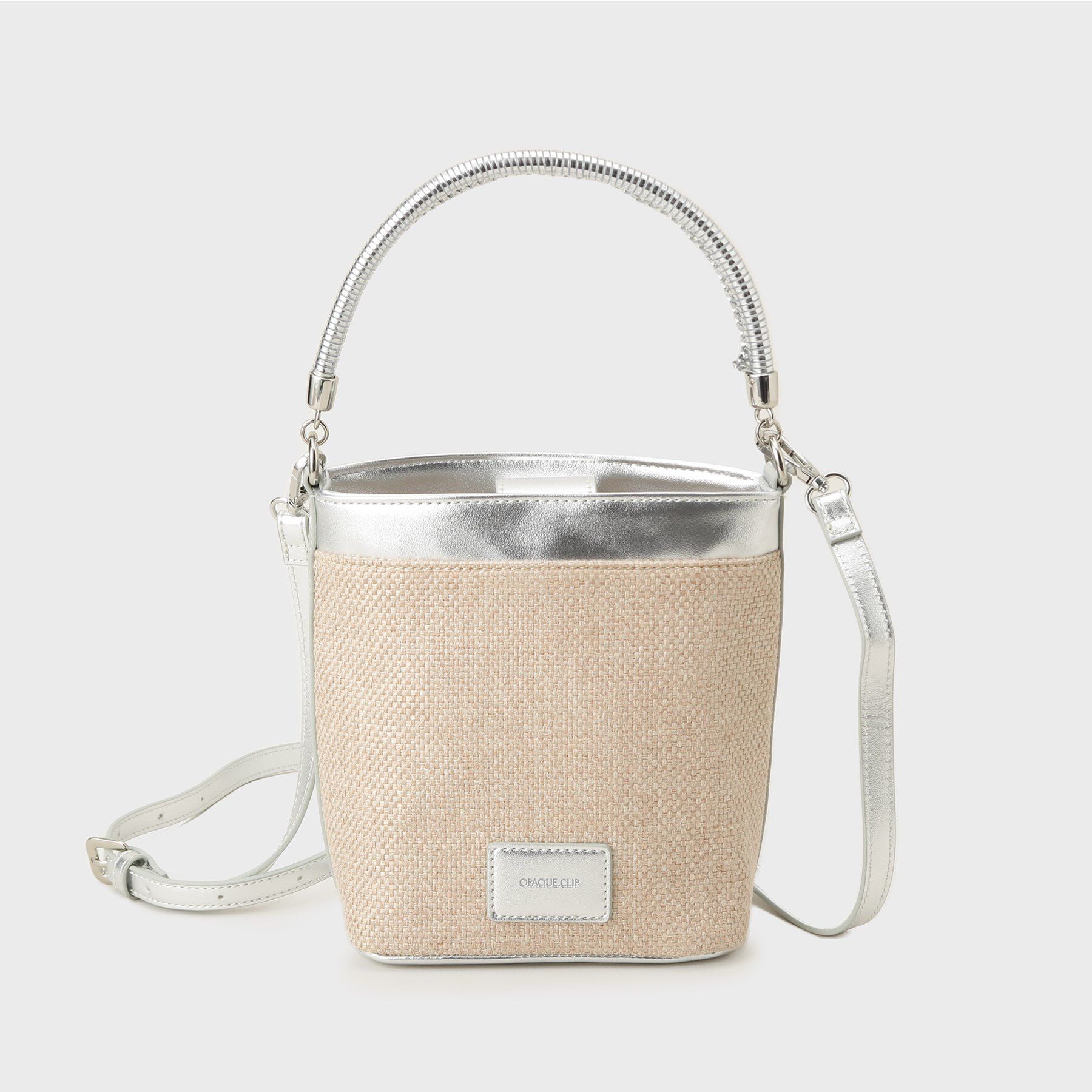 OPAQUE.CLIP「【2WAY】デザインハンドルミニショルダーバッグ」|ショルダー・メッセンジャー|