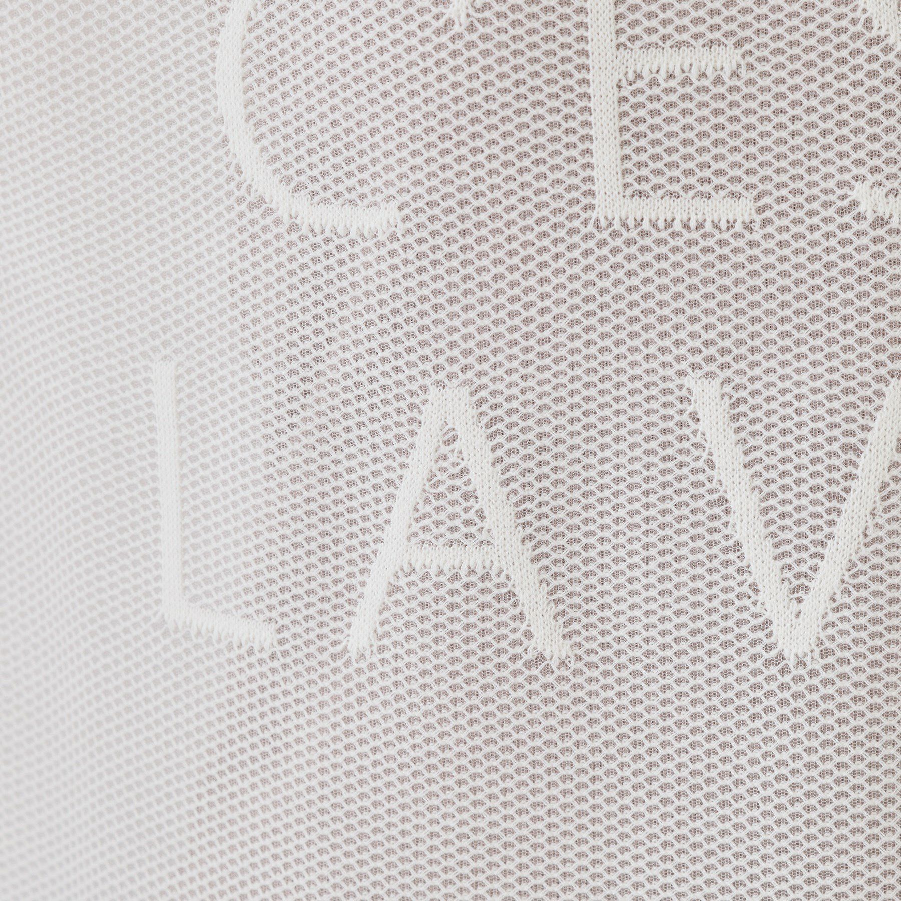 OPAQUE.CLIP「メッシュロゴニット【洗濯機洗い可】」|ニット・セーター|