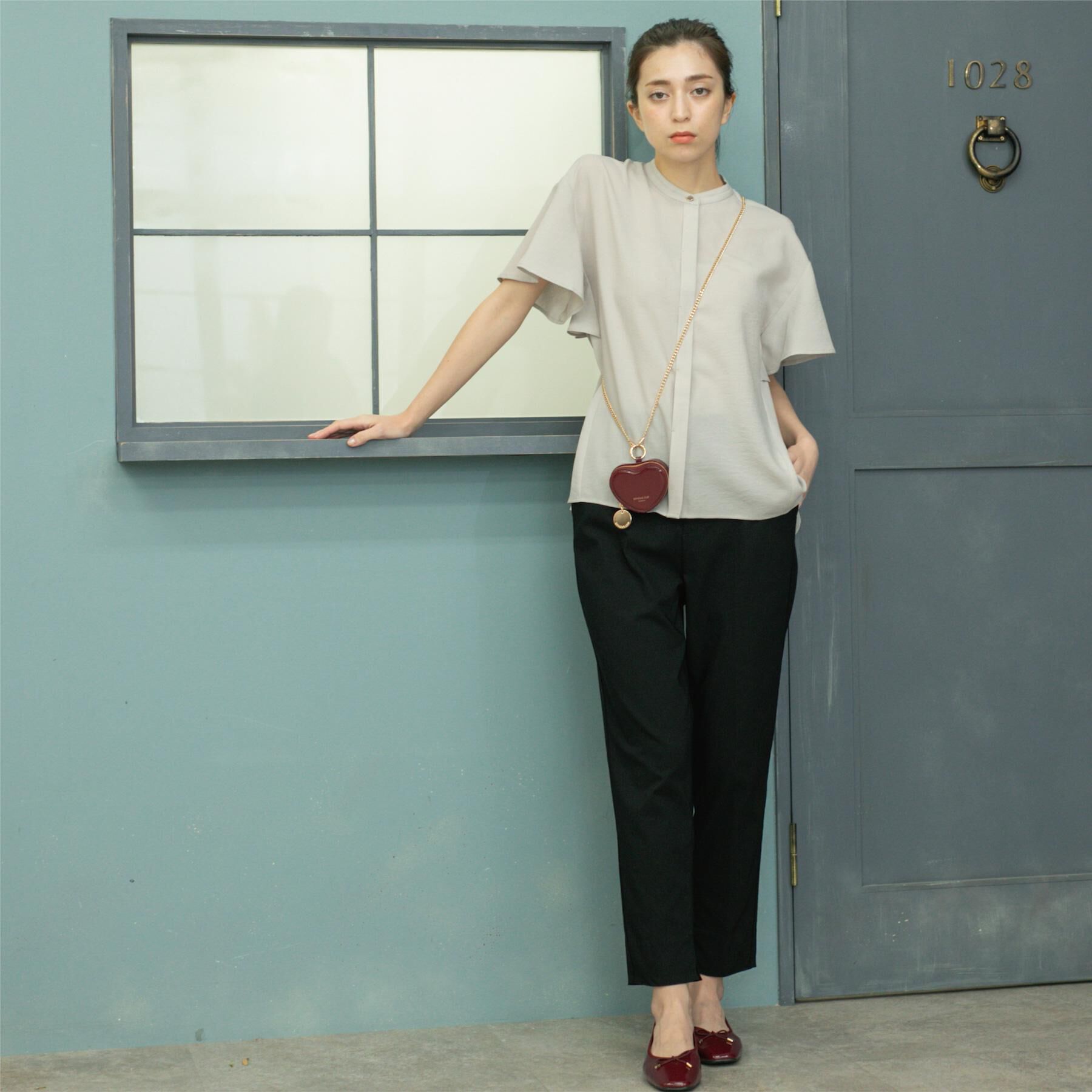 OPAQUE.CLIP「《S-LLサイズ》ハイストレッチスティックパンツ【洗濯機洗い可/接触冷感】」|その他|