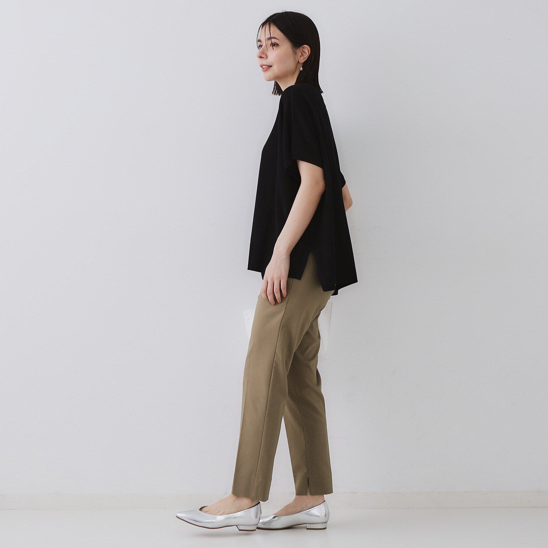 OPAQUE.CLIP「《S-LLサイズ》ハイストレッチスティックパンツ【洗濯機洗い可/接触冷感】」|その他|