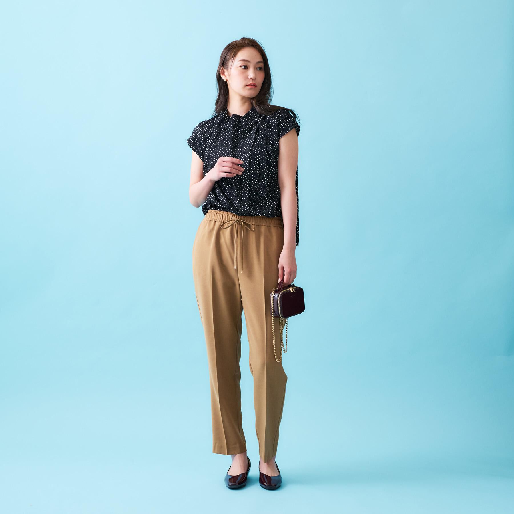 OPAQUE.CLIP「《丈が選べる/SS-LLサイズ》美脚ストレッチイージーテーパードパンツ/セットアップ対応【防シワ/洗」|その他|