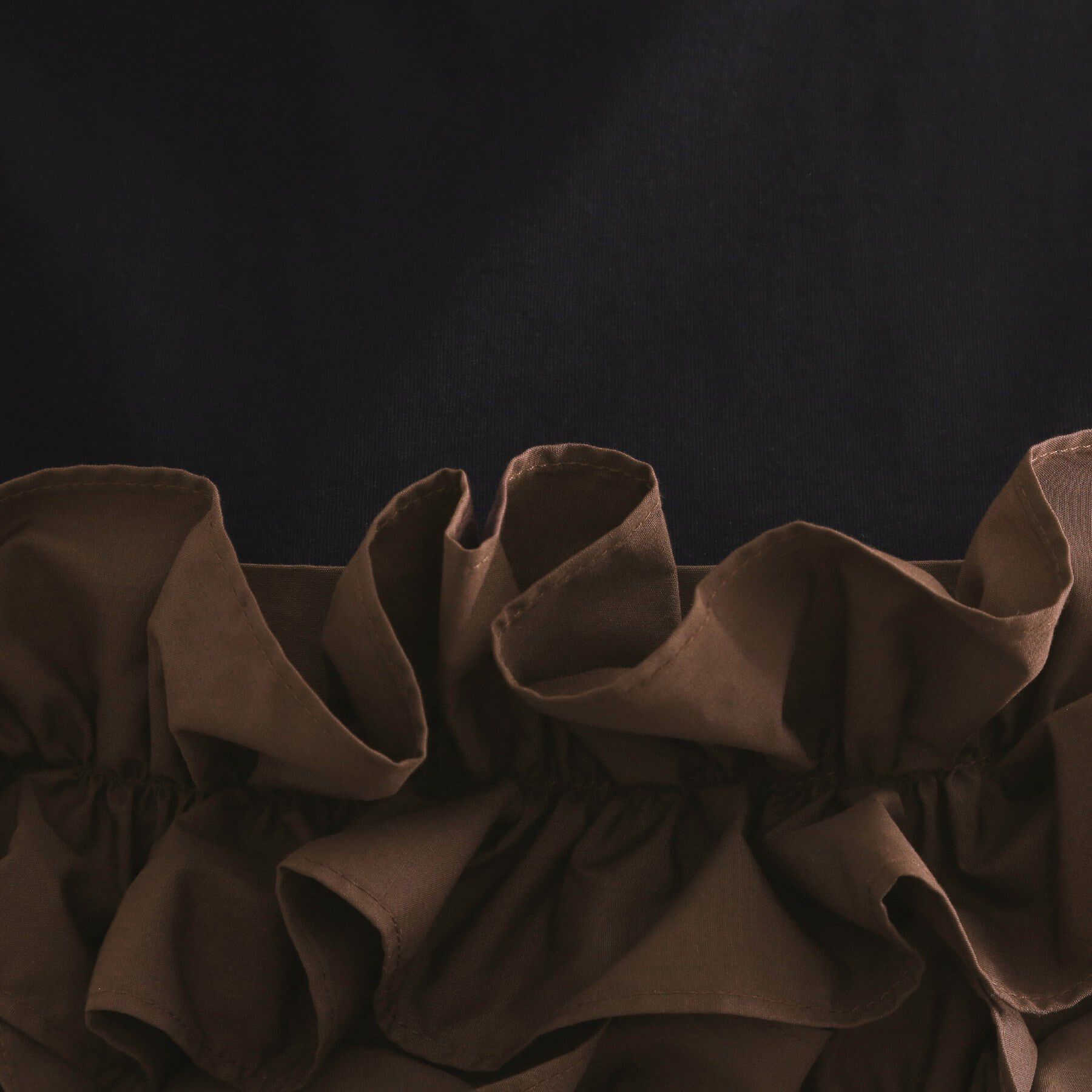 OPAQUE.CLIP「《CanCam掲載》ツインセット/フリルキャミビスチェ&times;フレンチスリーブカットソー【洗濯機洗い可】」|Tシャツ・カットソー|