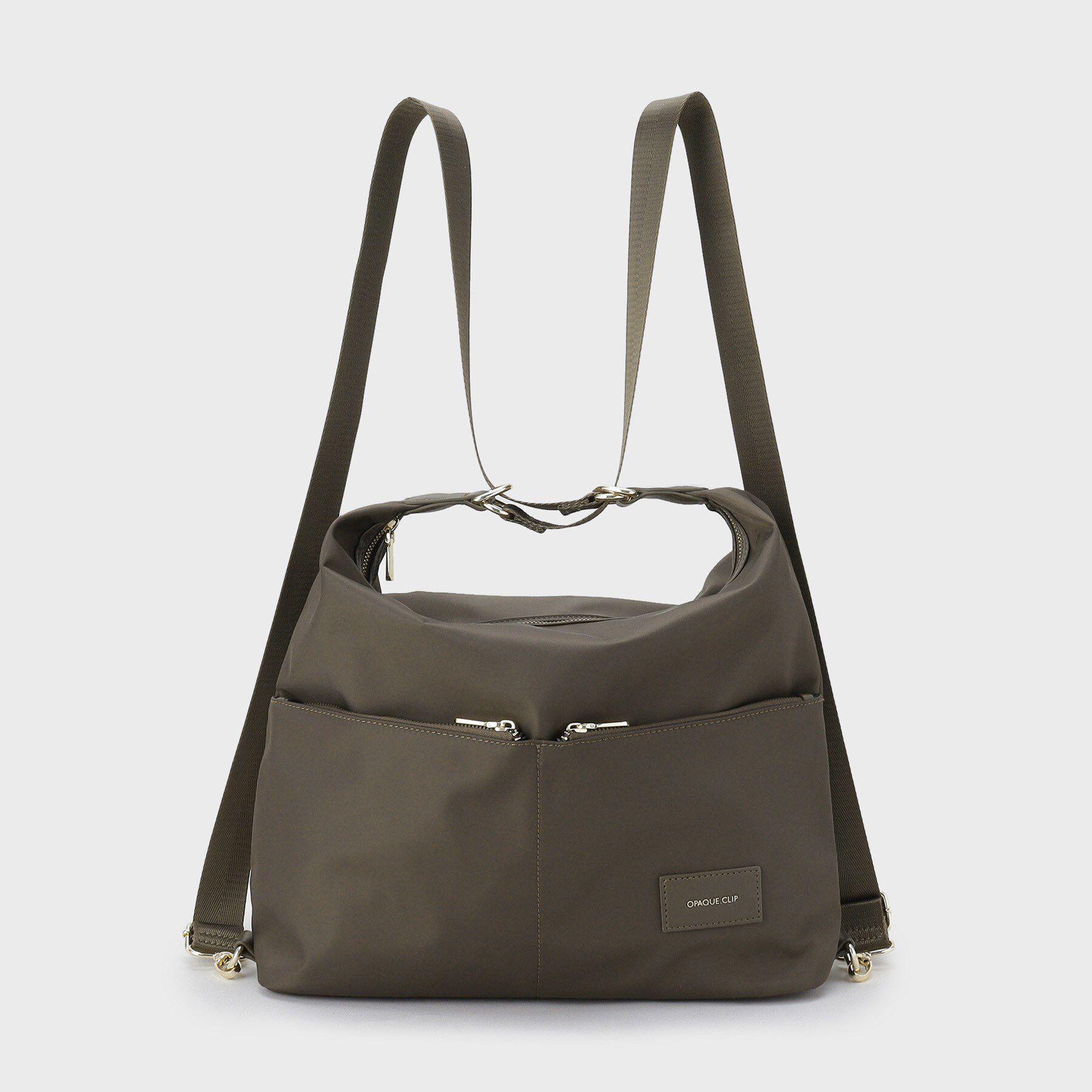OPAQUE.CLIP「【3WAY/A4サイズ対応】リュックにもなるナイロンショルダーバッグ」|ショルダー・メッセンジャー|