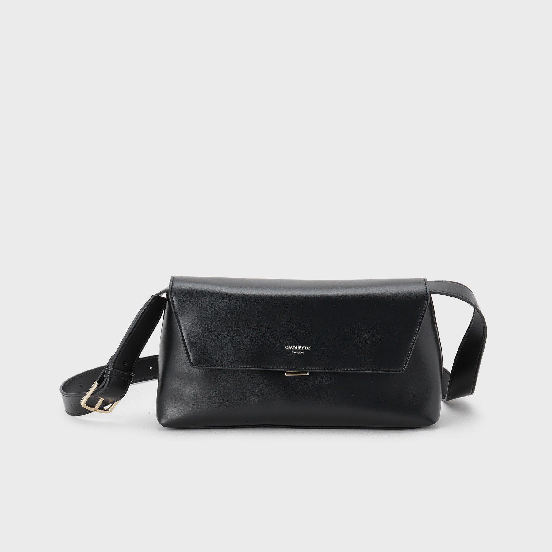 OPAQUE.CLIP「【3WAY】スムース合皮ワイドボディバッグ」|その他|