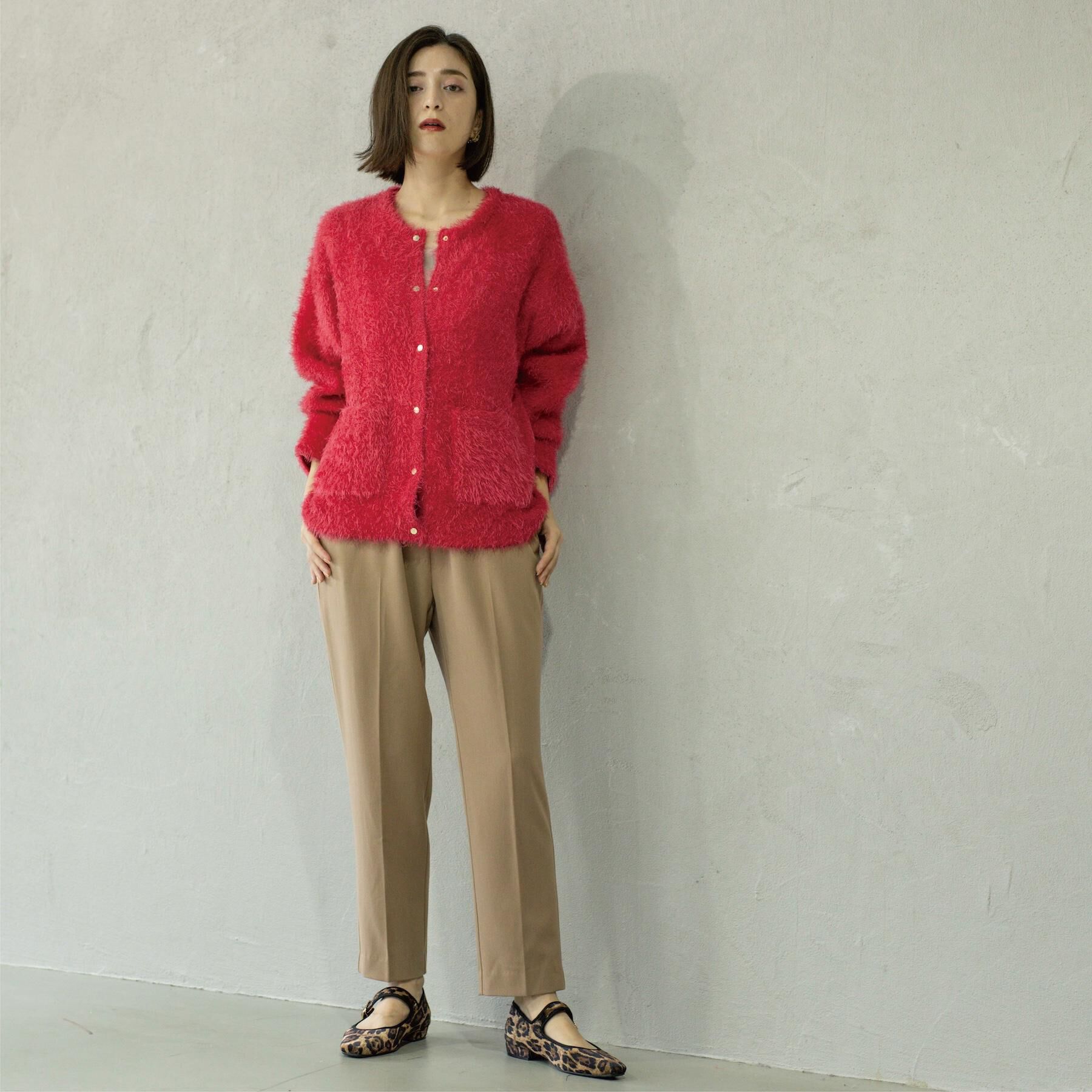 OPAQUE.CLIP「ウォームタッチ イージーテーパードパンツ【洗濯機洗OK/ストレッチ】」|その他|