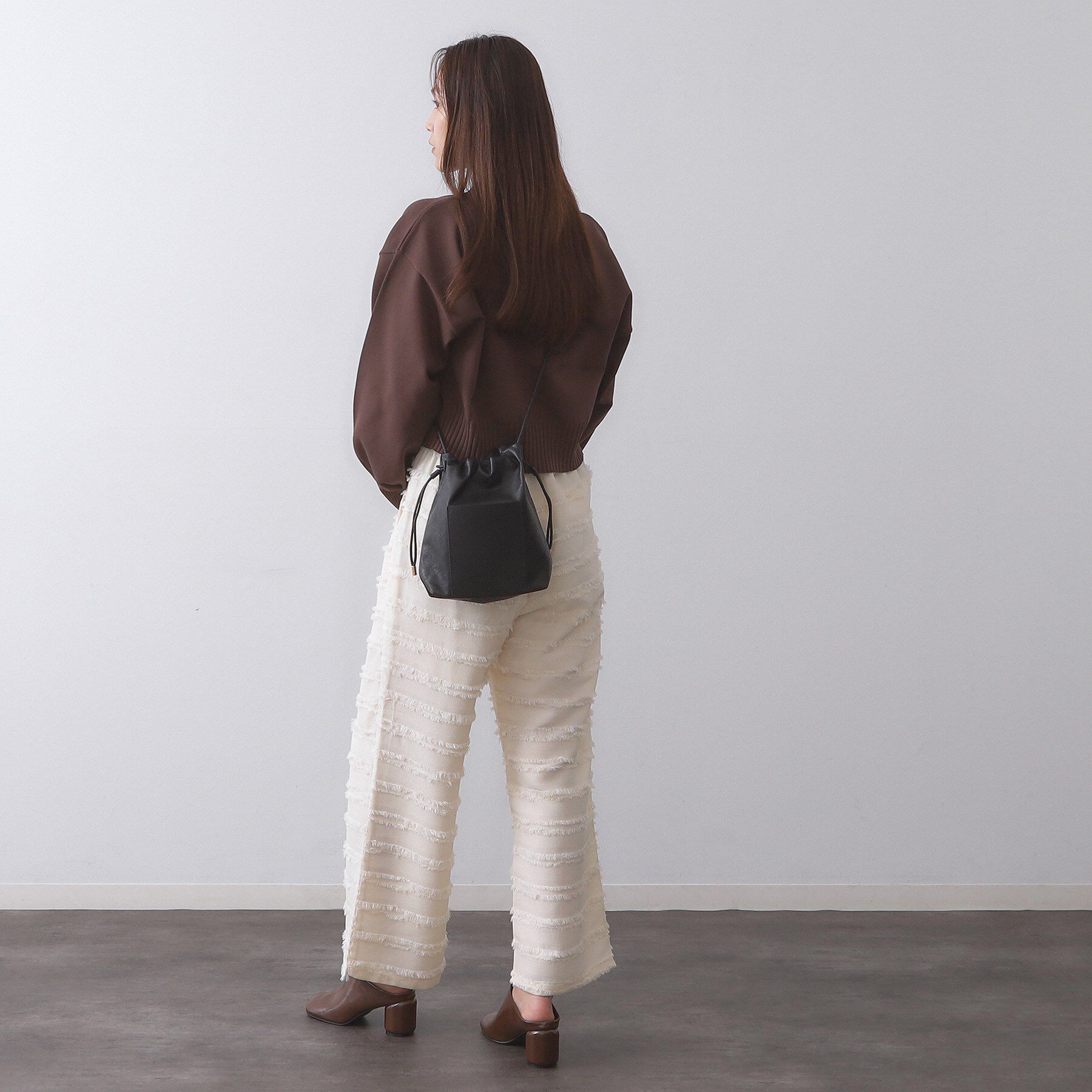 OPAQUE.CLIP「【長さ調整可能】サイドドロストミニショルダーバッグ」|ショルダー・メッセンジャー|