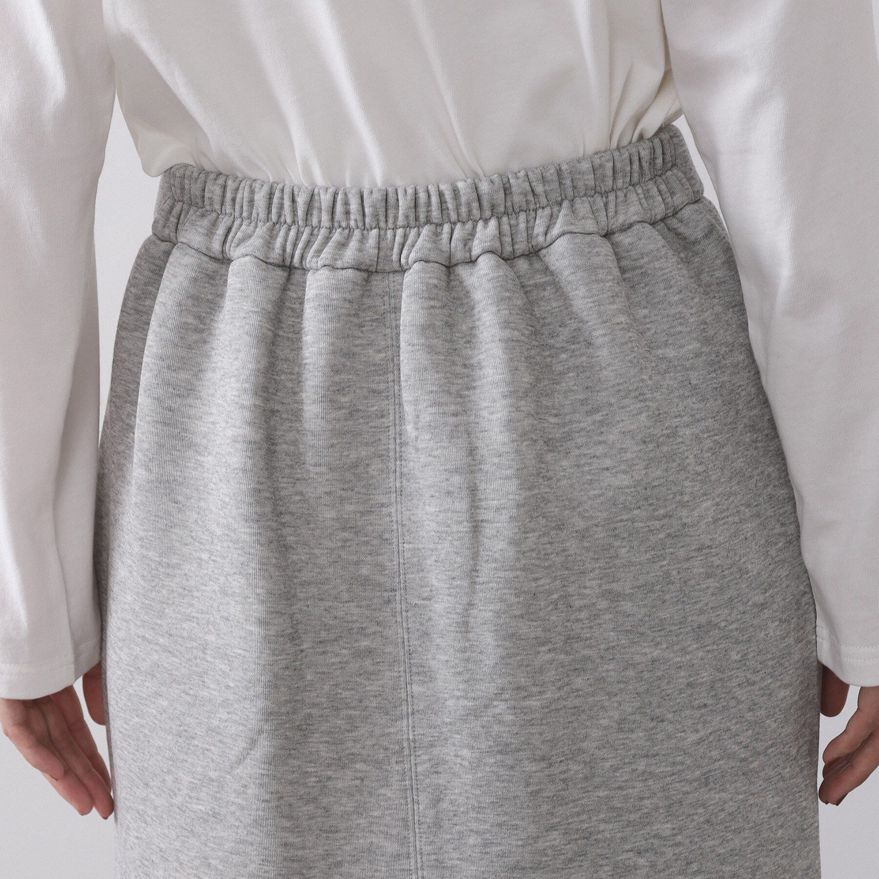 OPAQUE.CLIP「イージーナロースカート/セットアップ対応可【洗濯機OK】」|スカート|