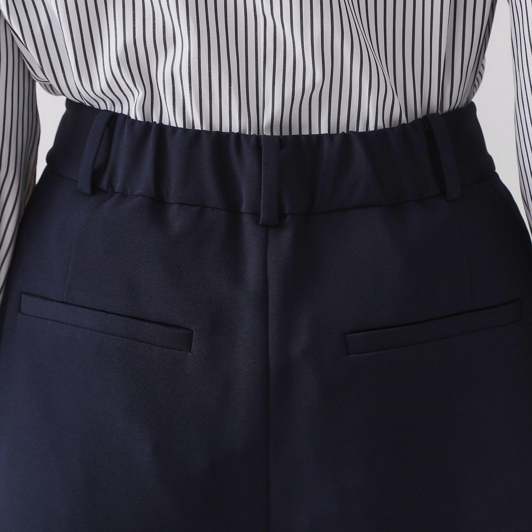 OPAQUE.CLIP「≪通勤・セレモニーセットアップ対応≫ ワイドパンツダブルクロス【洗濯機OK】」|その他|