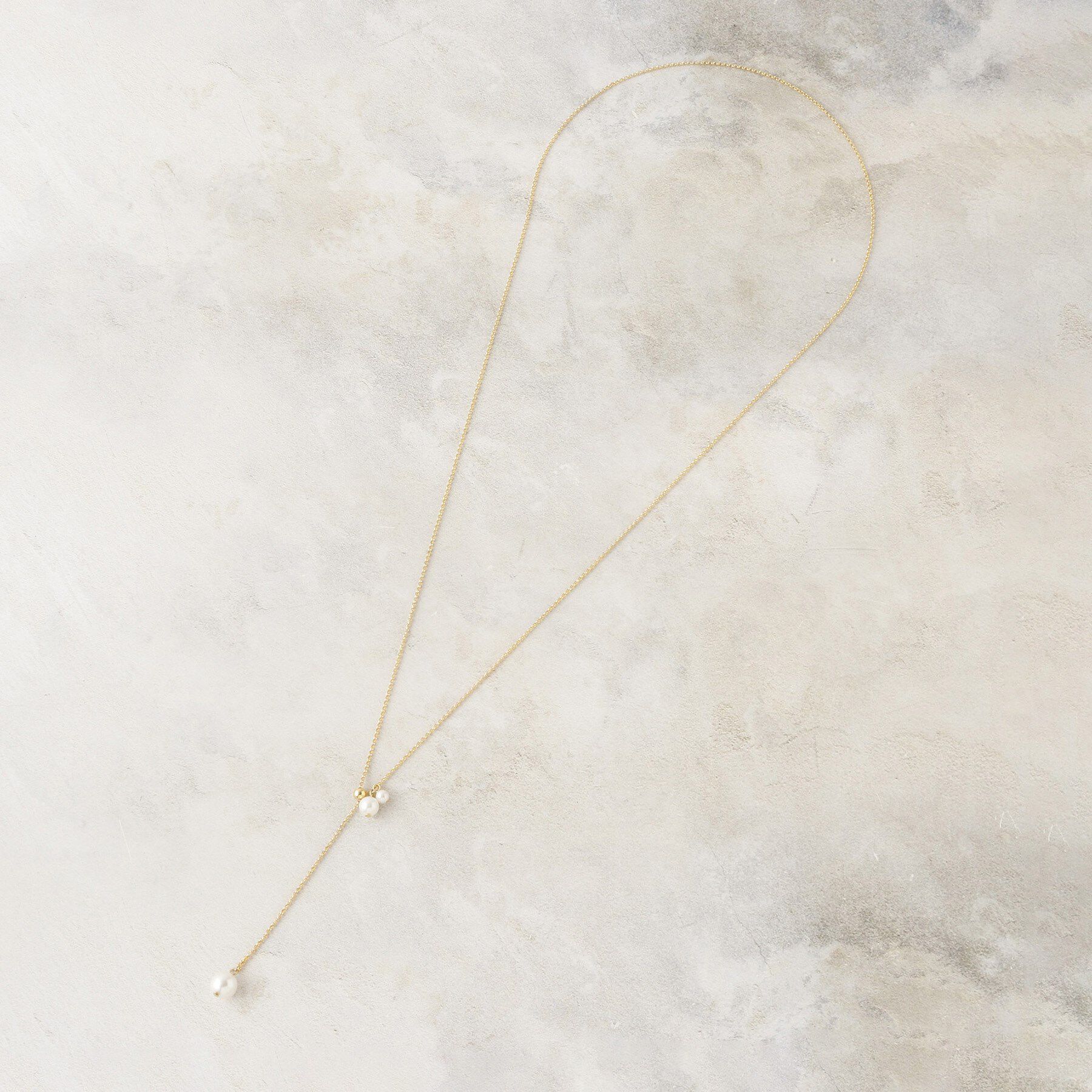 OPAQUE.CLIP「フェイクパールスライドネックレス」|ネックレス|