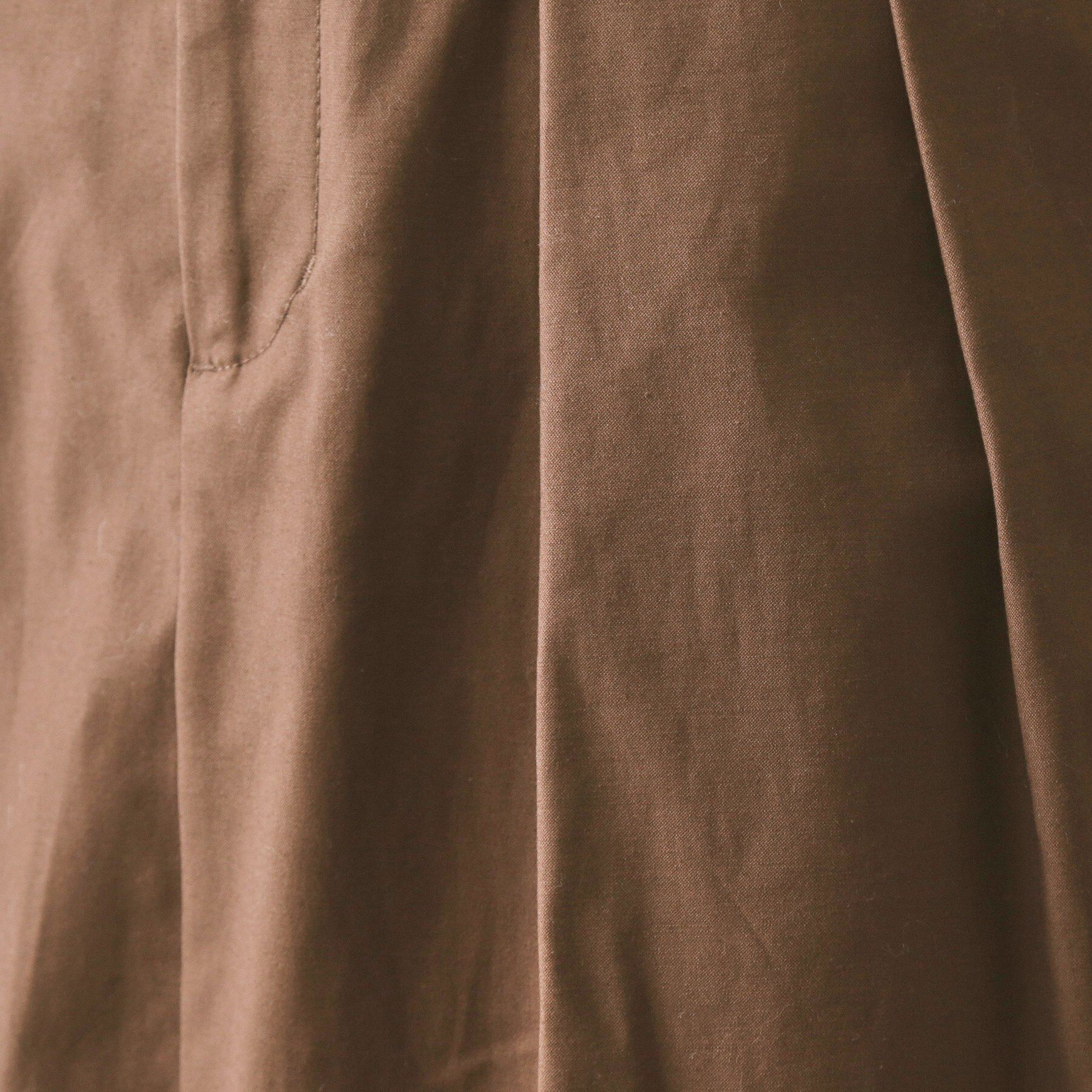 OPAQUE.CLIP「ストレッチタックナロースカート【洗濯機OK】」|スカート|