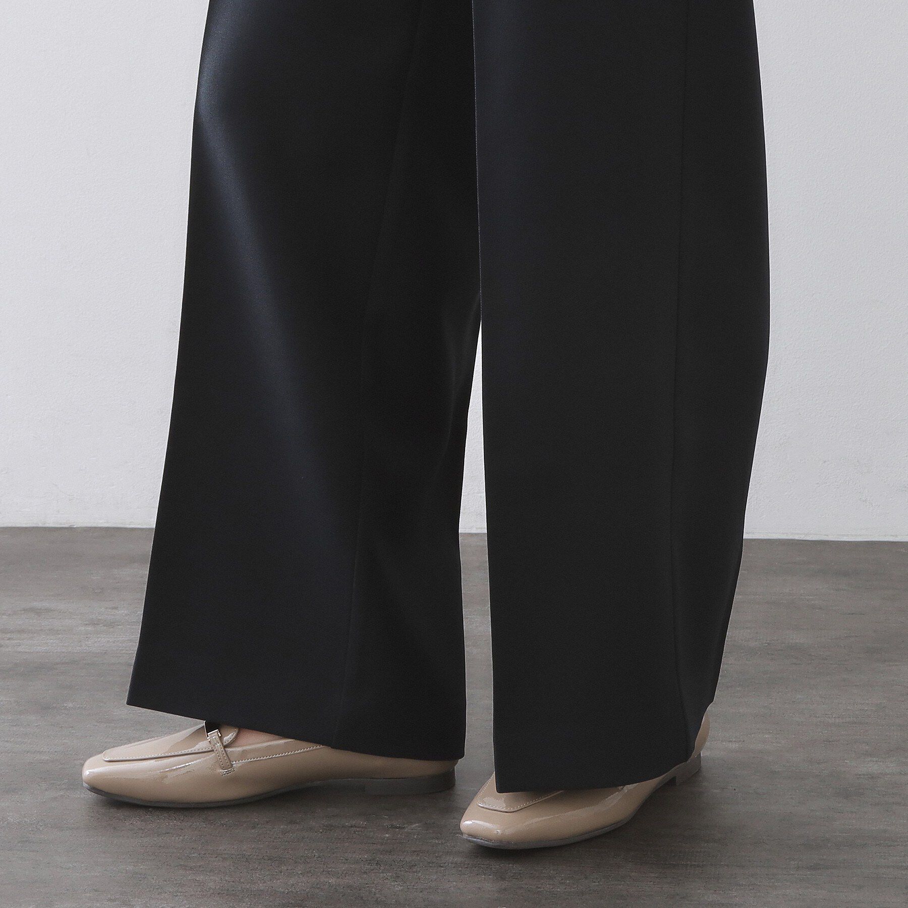 OPAQUE.CLIP「金ボタンデザインワイドパンツ/セットアップ対応【洗濯機OK】《S～LL》」|その他|