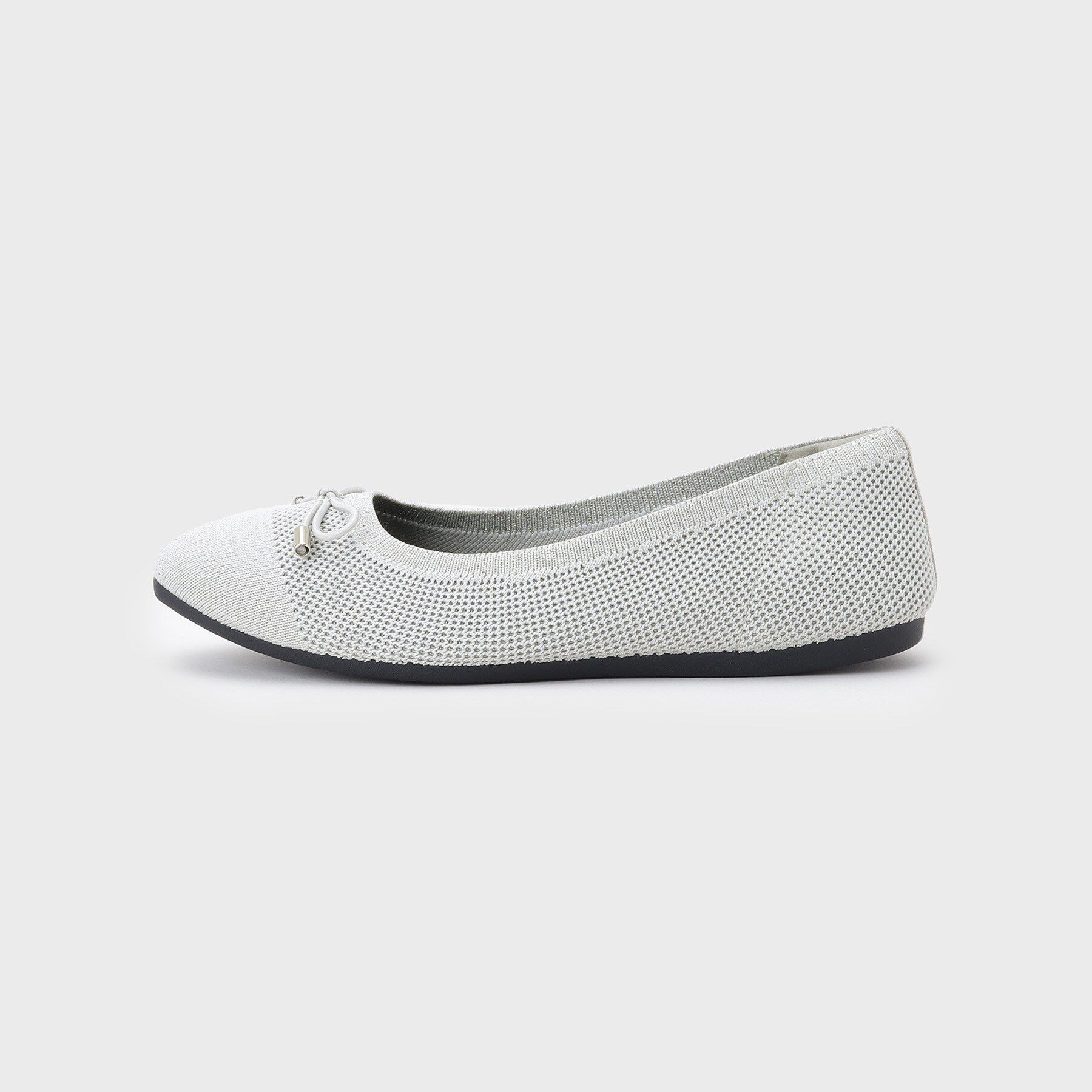 OPAQUE.CLIP「【抗菌防臭／軽量／マシンウォッシャブル】スクエアトゥメッシュニットバレエシューズ」|その他|