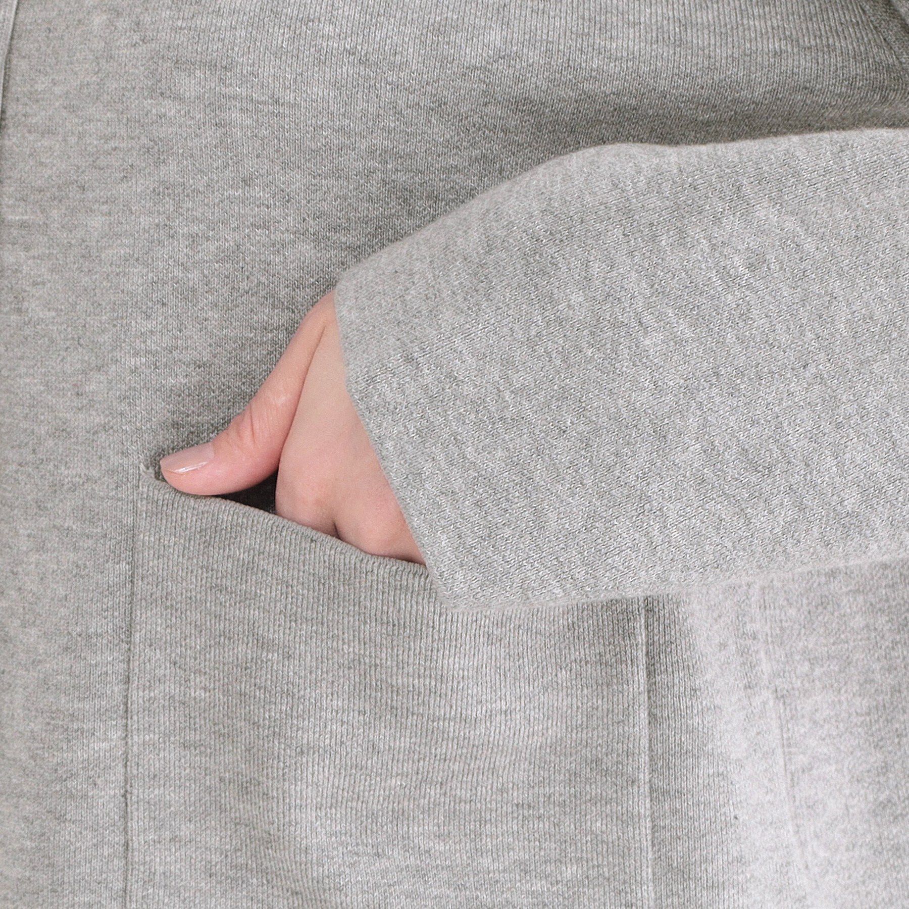 OPAQUE.CLIP「スナップボタンニットカーディガン【洗濯機OK】」|カーディガン|