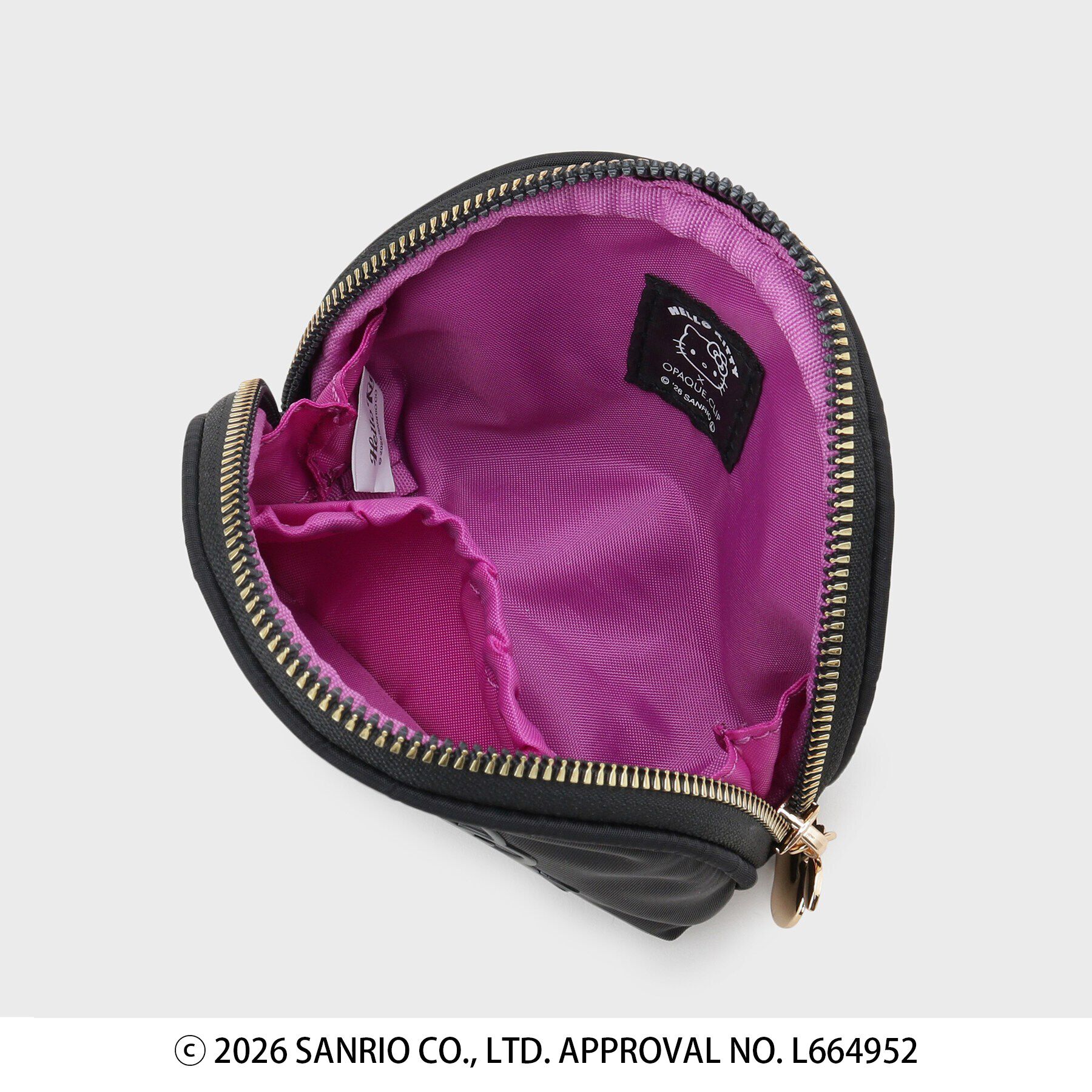 OPAQUE.CLIP「◆【ハローキティ】立体フェイスプリントシェルポーチ」|ポーチ|