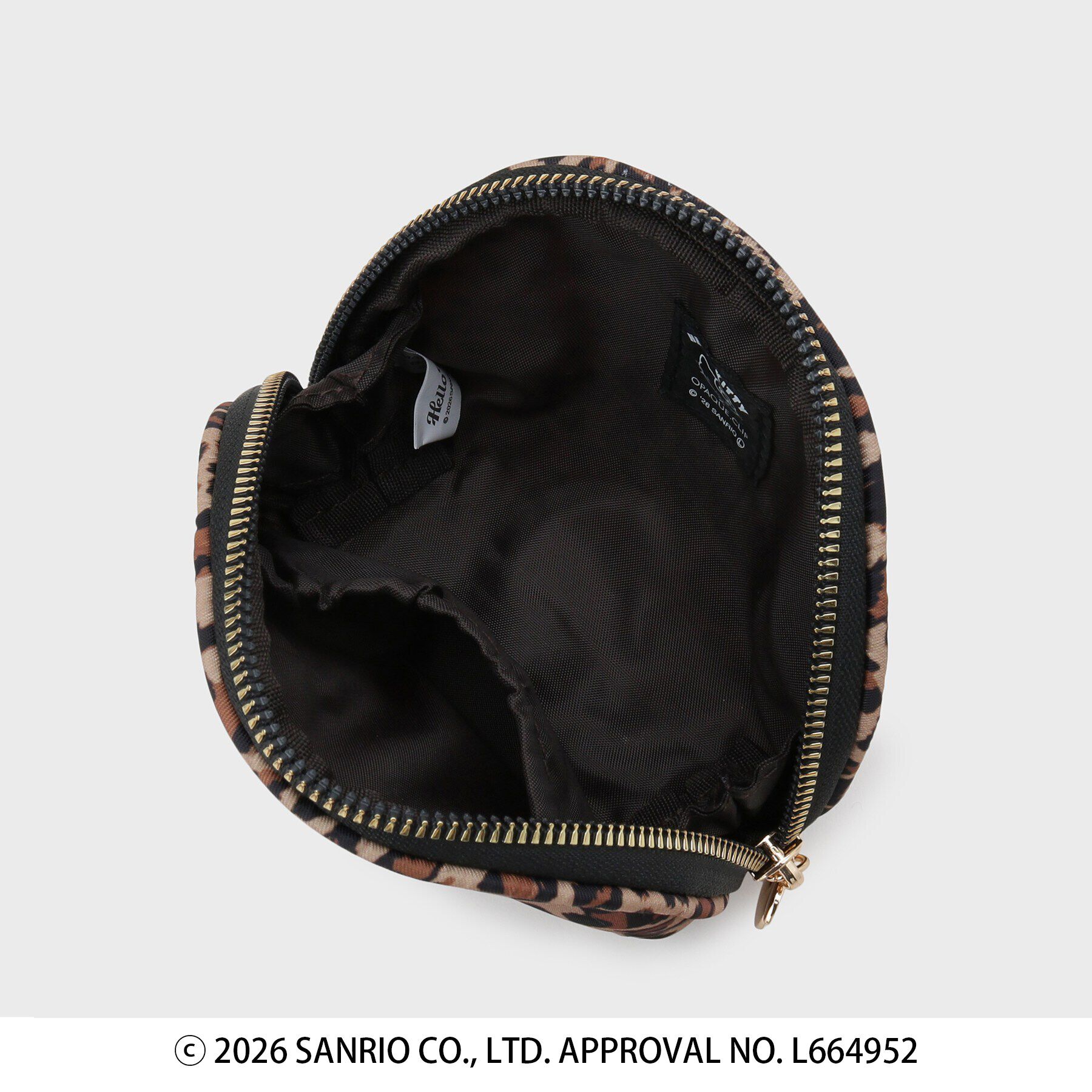 OPAQUE.CLIP「◆【ハローキティ】立体フェイスプリントシェルポーチ」|ポーチ|