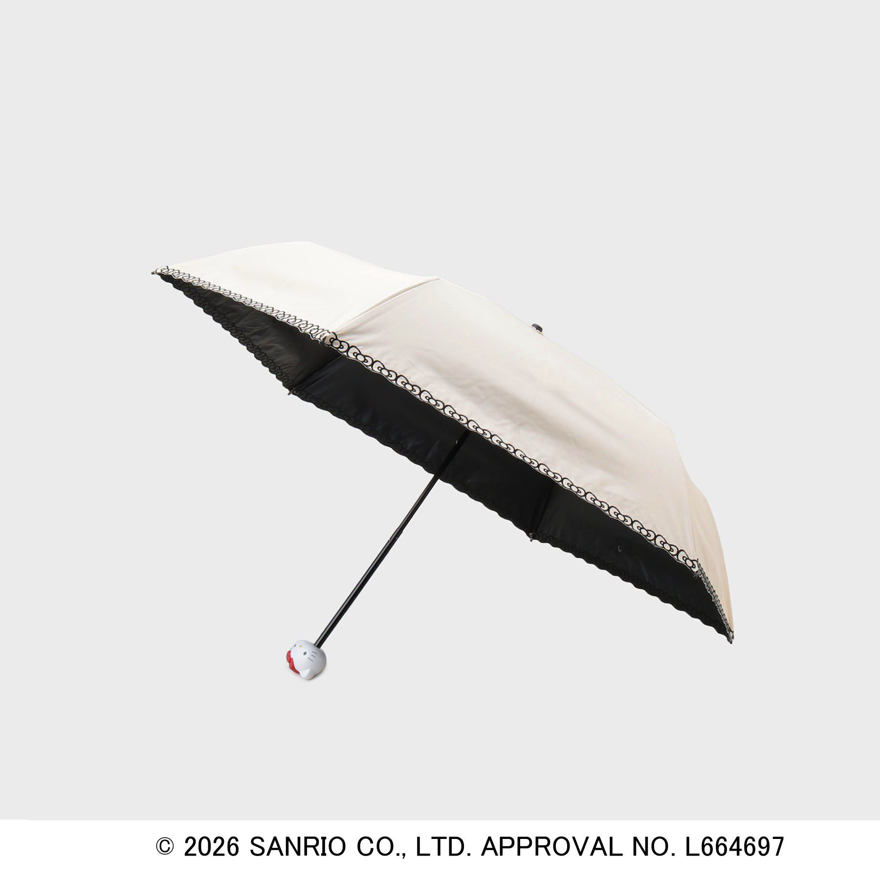 OPAQUE.CLIP「◆【ハローキティ】晴雨兼用折りたたみ傘」|傘|ベージュ(052)