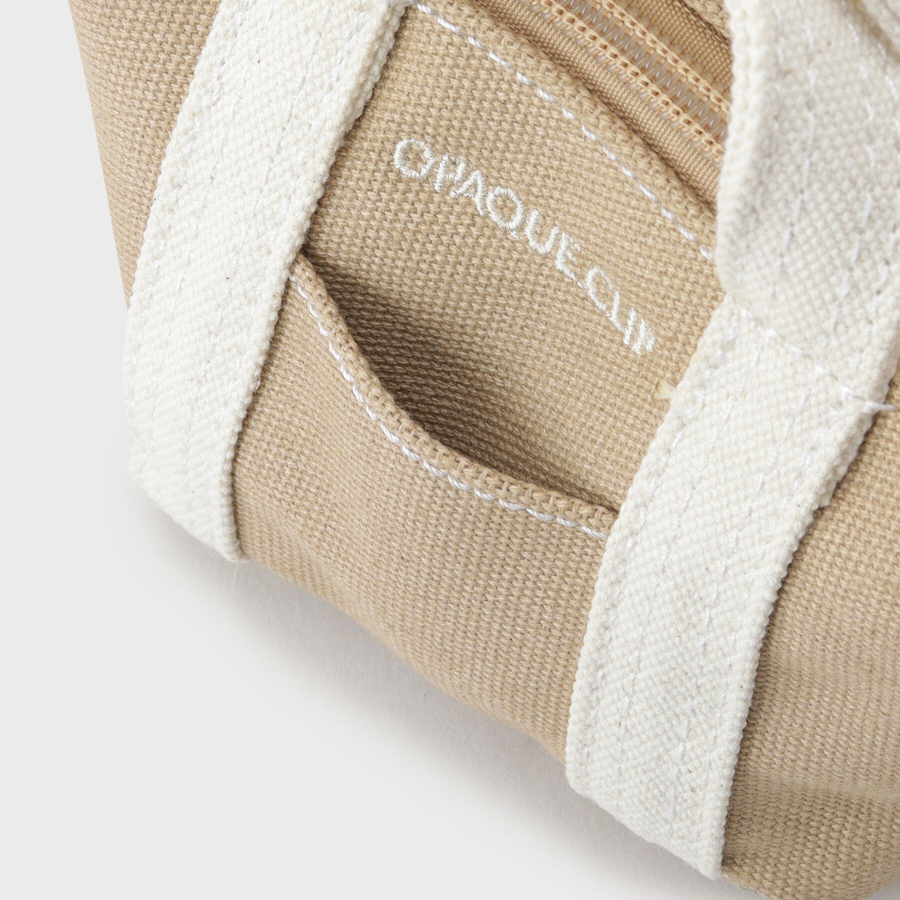 OPAQUE.CLIP「バイカラー帆布ミニBAGチャーム」|キーケース|