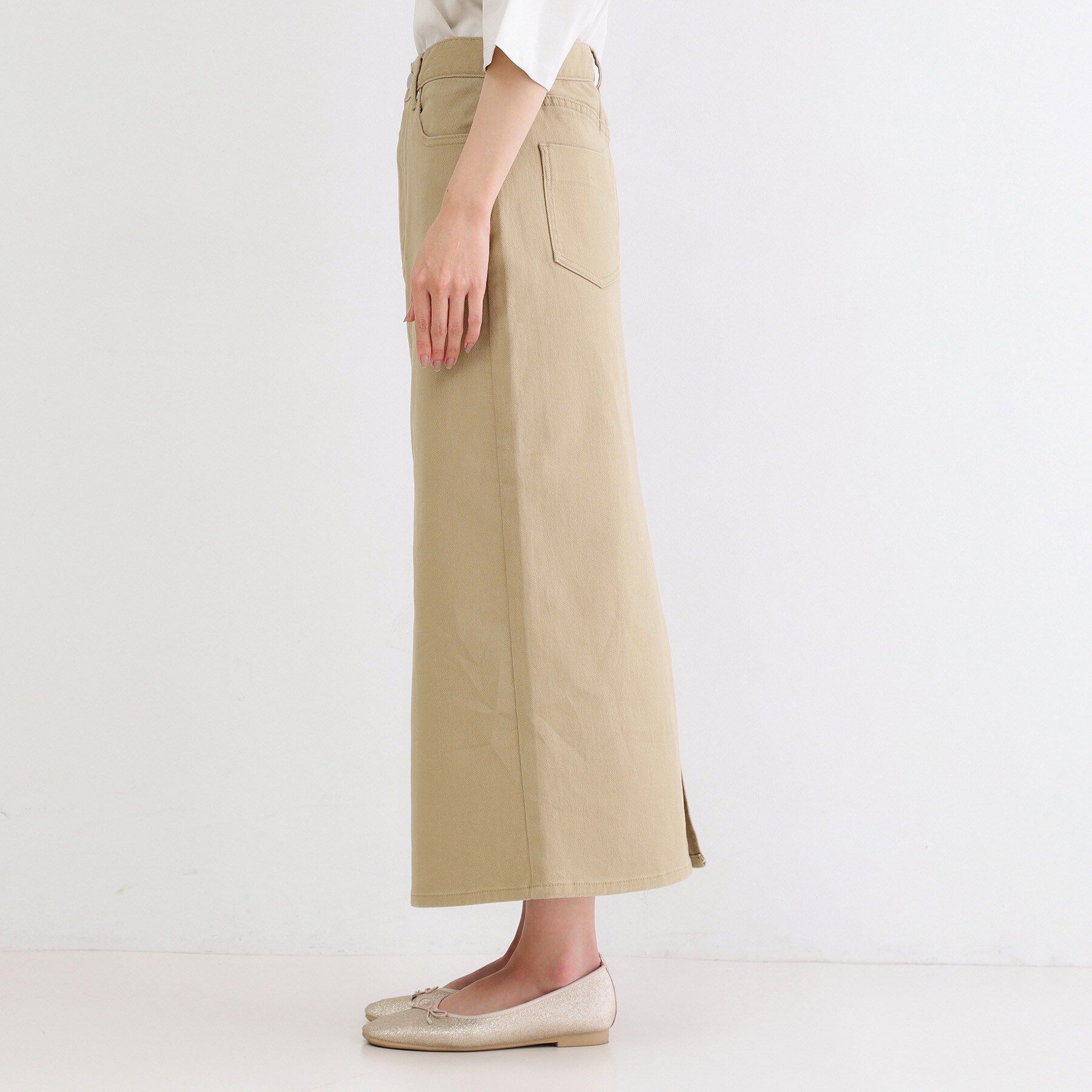 OPAQUE.CLIP「ストレッチタイトスカート【洗濯機OK】」|スカート|