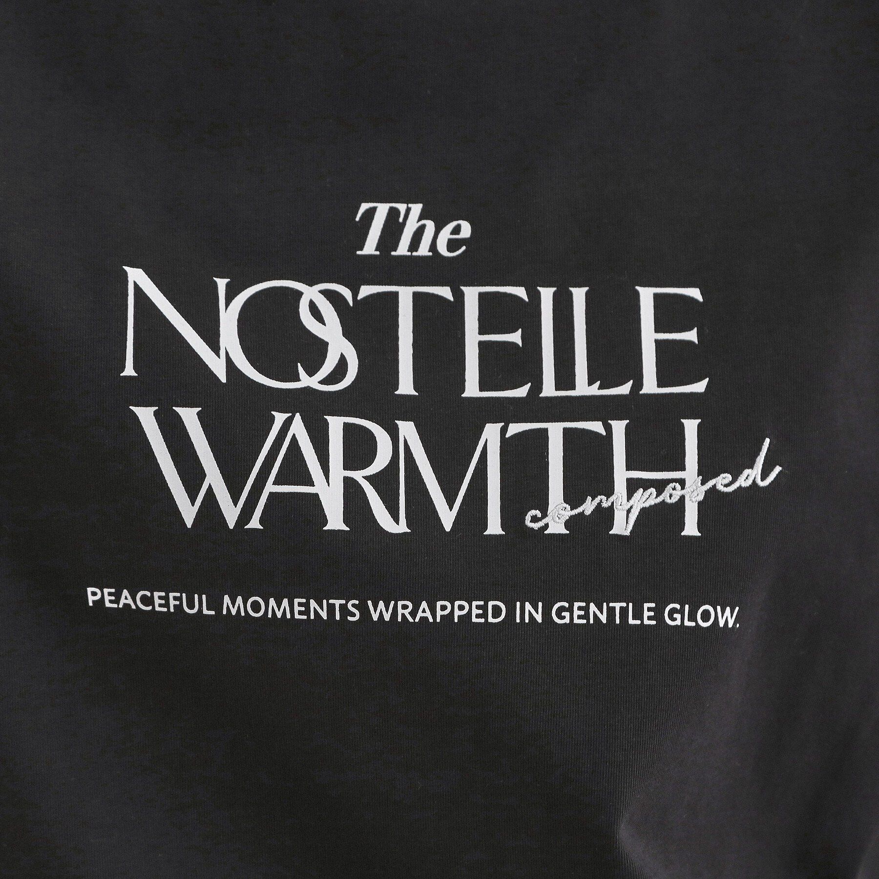 OPAQUE.CLIP「ロゴプリント＆刺繍Tシャツ【洗濯機OK】」|Tシャツ・カットソー|