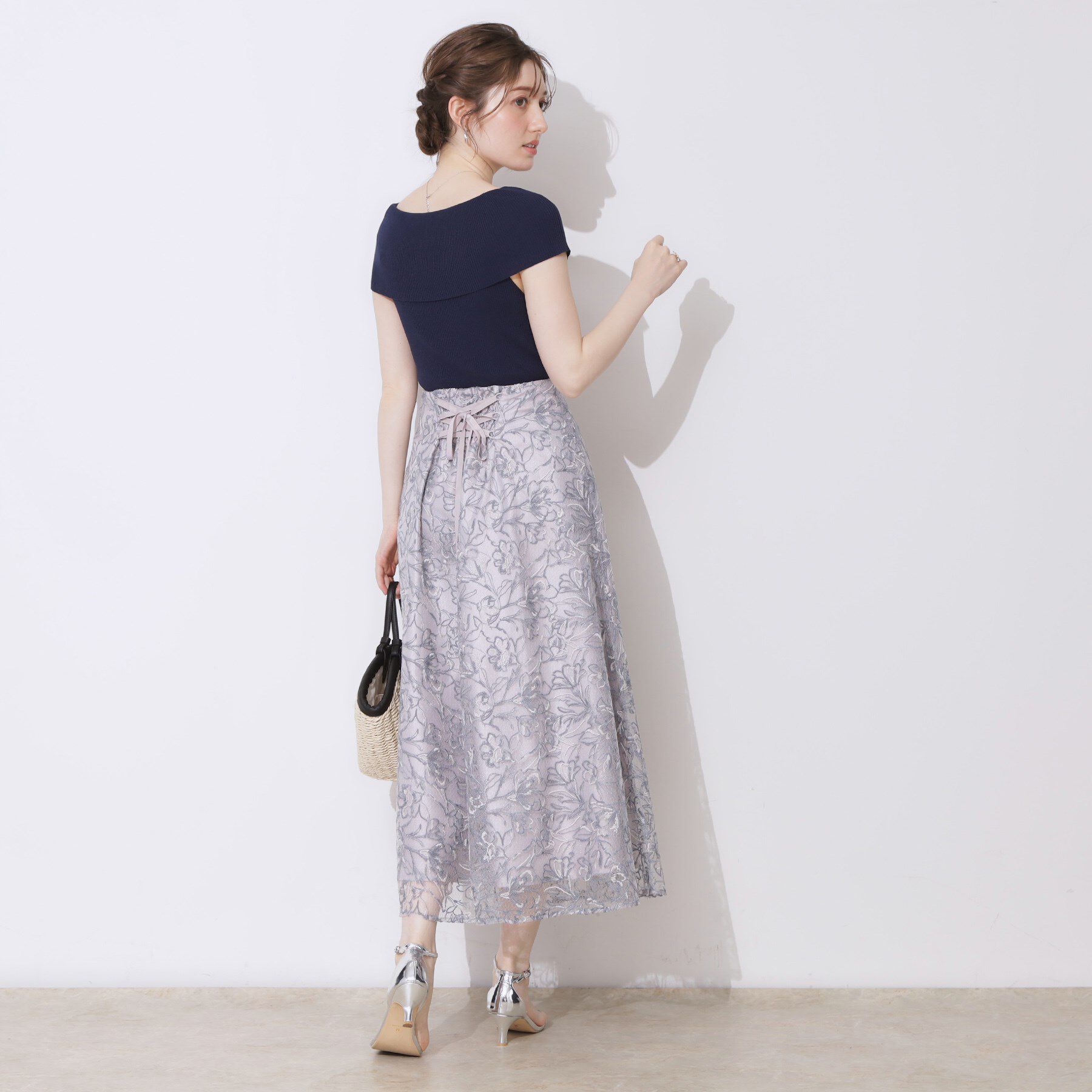 Couture broach「リブオフショルニット」|ニット・セーター|