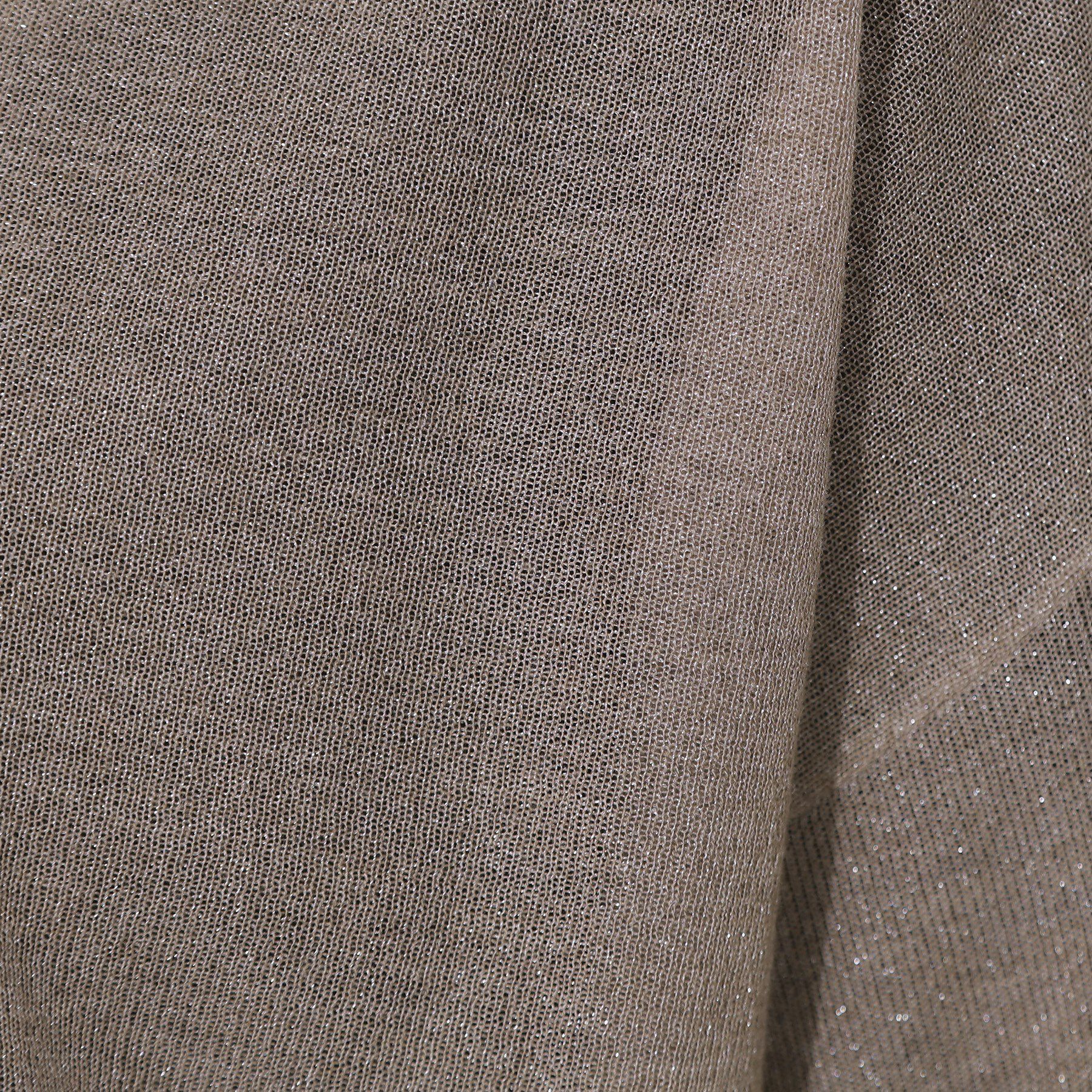 Couture broach「【上品な透け感・通勤】ダブルパール調釦シアーカーディガン」|カーディガン|