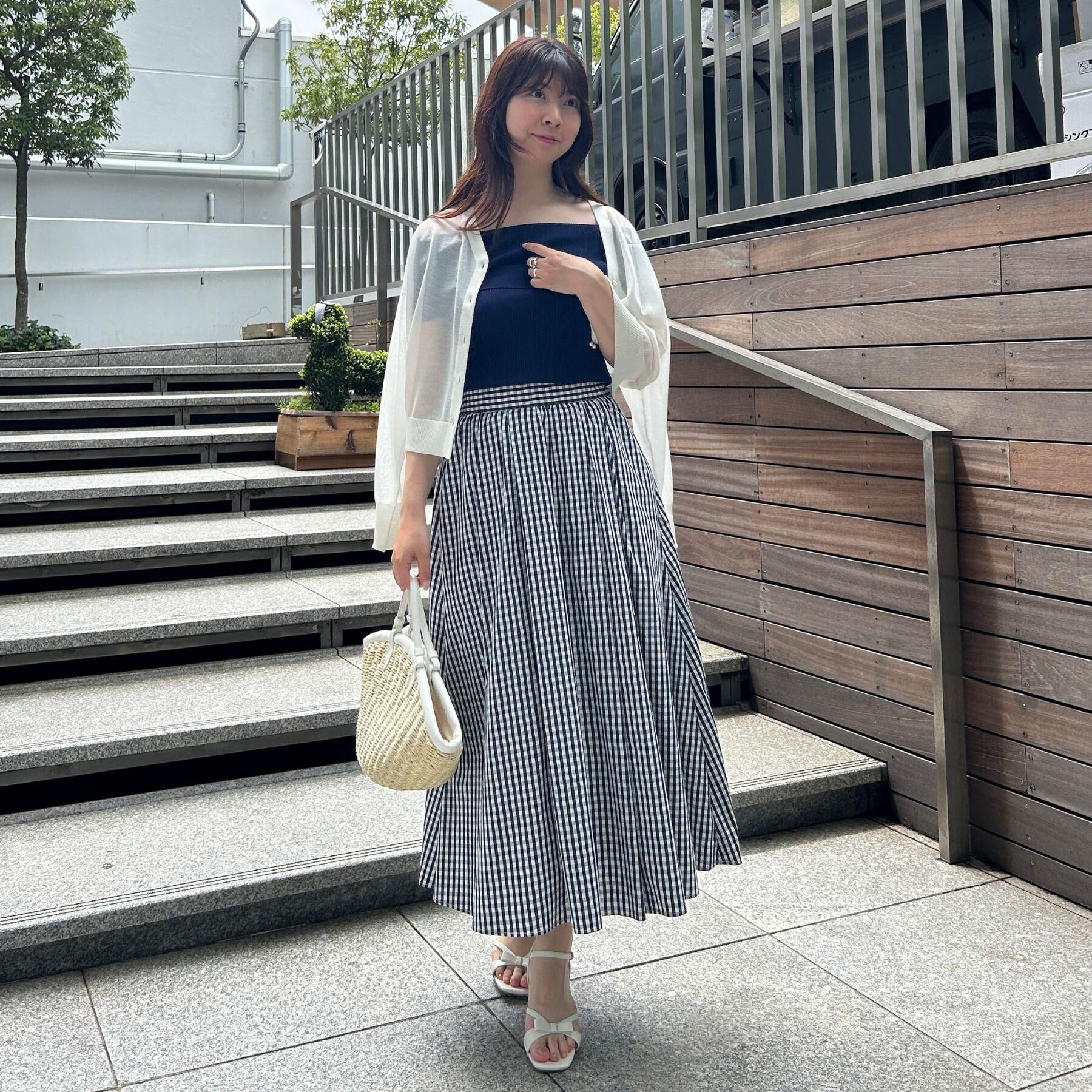 Couture broach「【上品な透け感・通勤】ダブルパール調釦シアーカーディガン」|カーディガン|