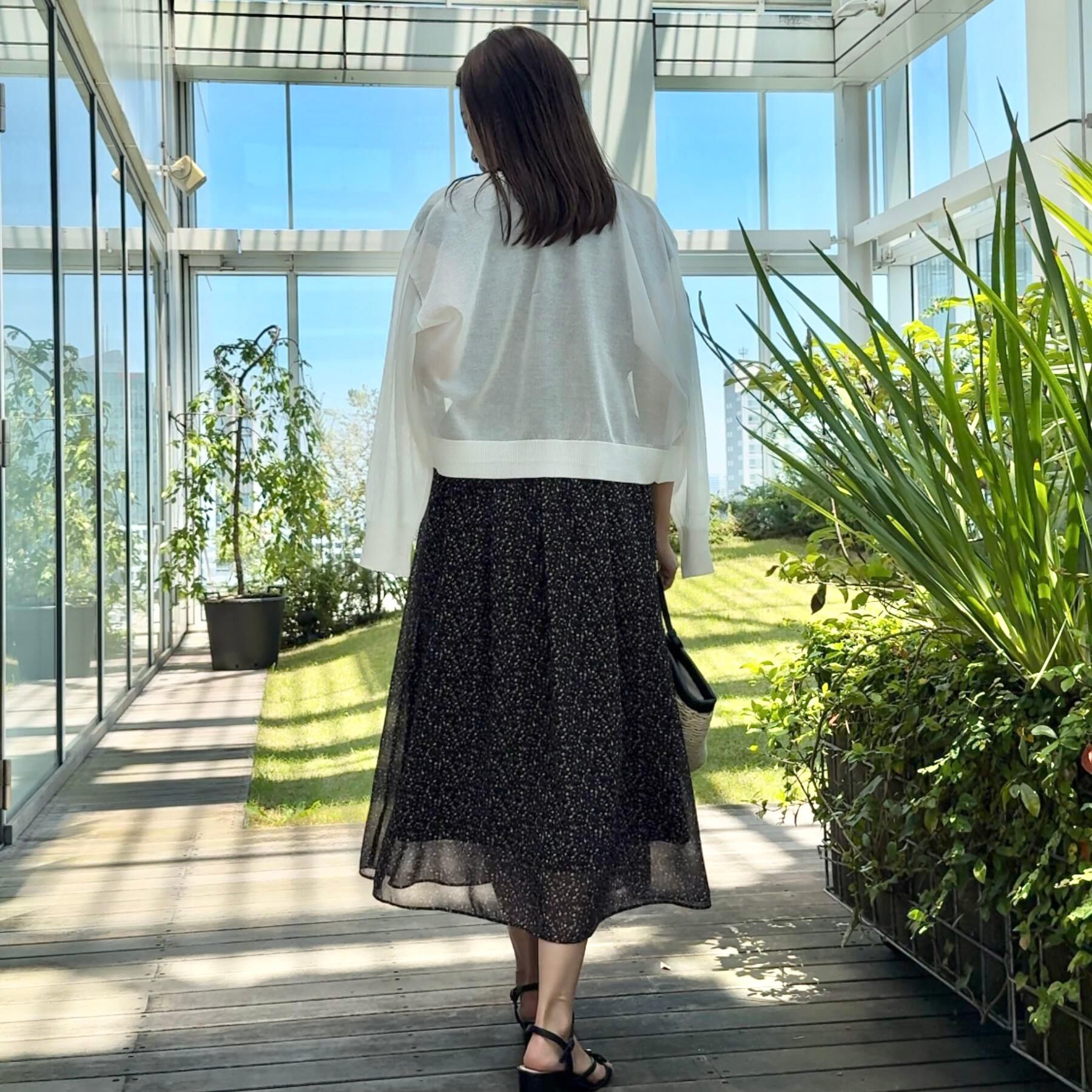 Couture broach「【一枚で着映える・楽ちん・ドライタッチ】フリルスリーブワンピース」|ワンピース|