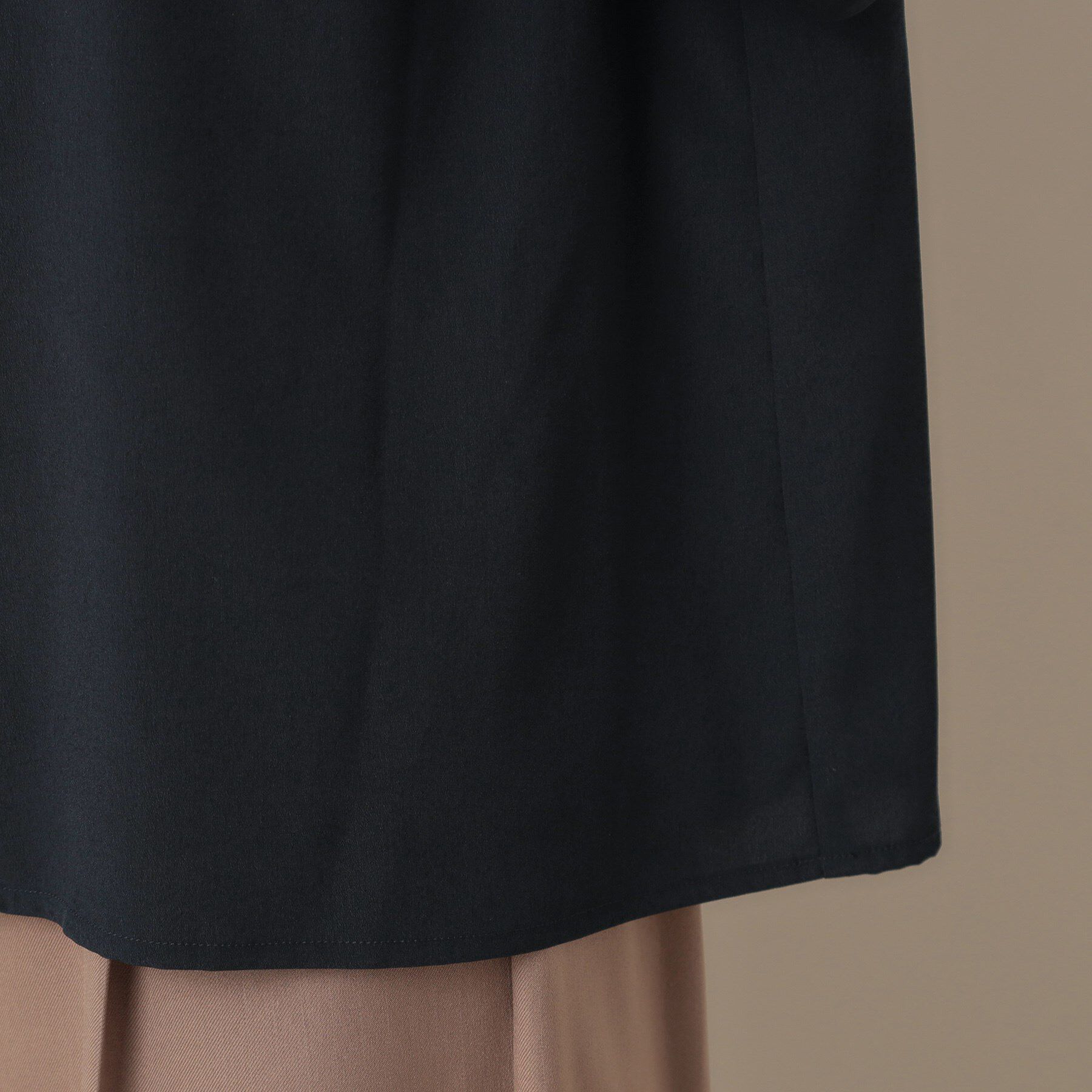 Couture broach「【6分袖・通勤】配色ジョーゼットブラウス」|シャツ・ブラウス|