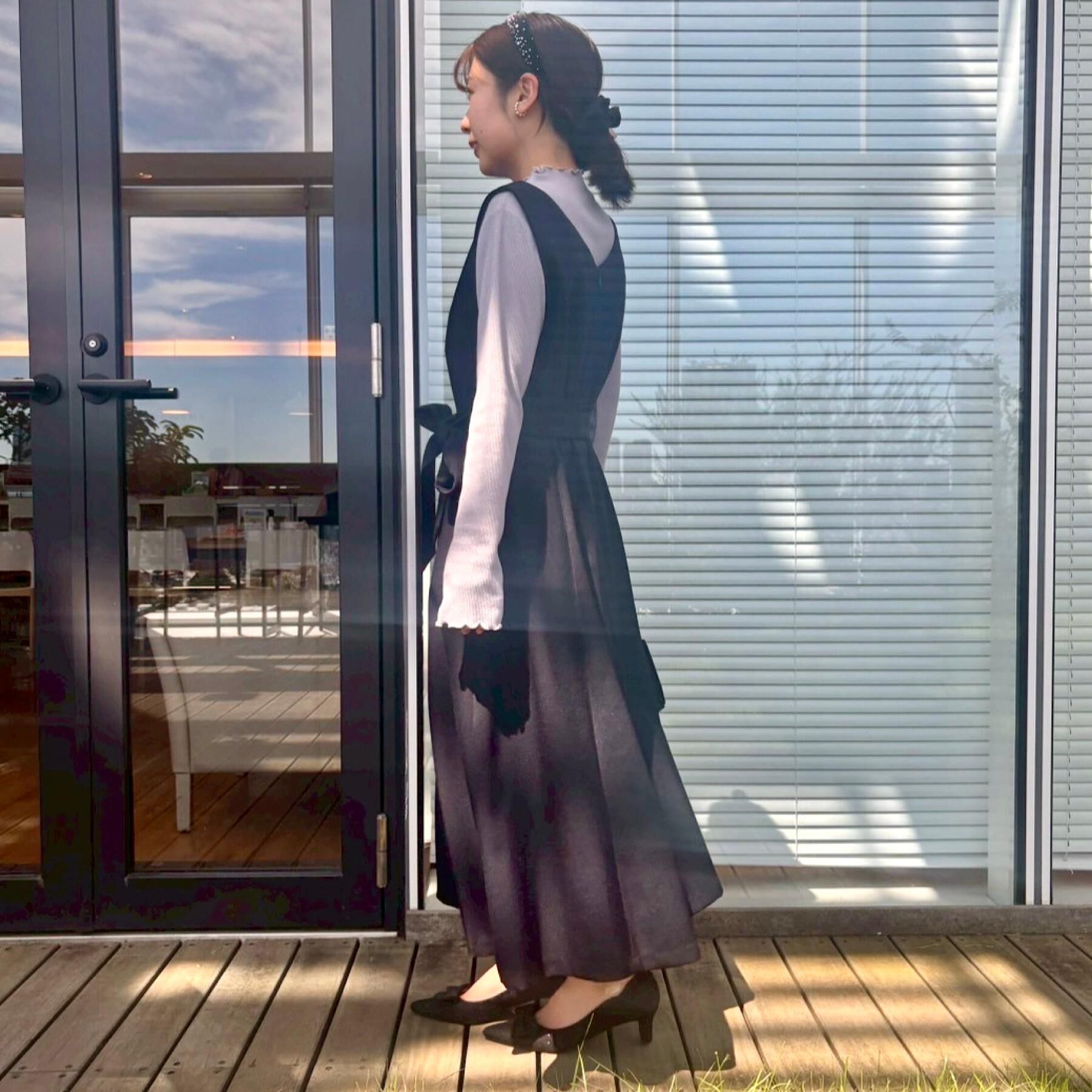 Couture broach「【ほんのりシアー・きれいめ】サステナブル テレコインナートップス」|Tシャツ・カットソー|