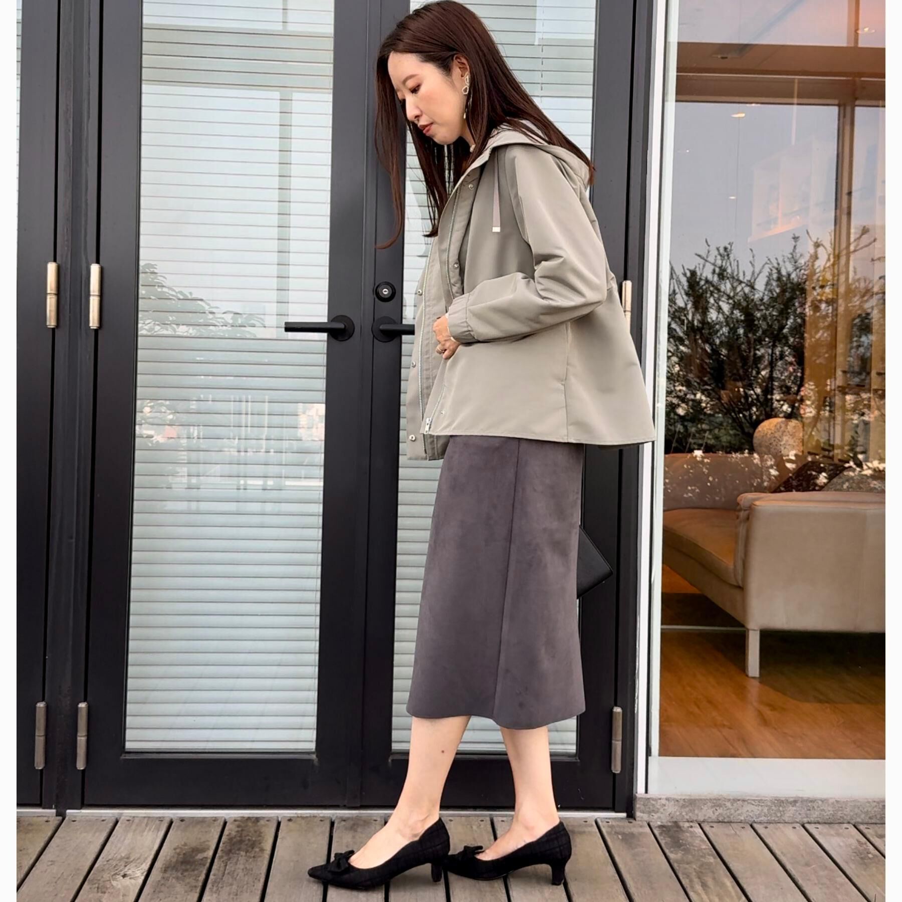 Couture broach「【ほんのりシアー・きれいめ】サステナブル テレコインナートップス」|Tシャツ・カットソー|