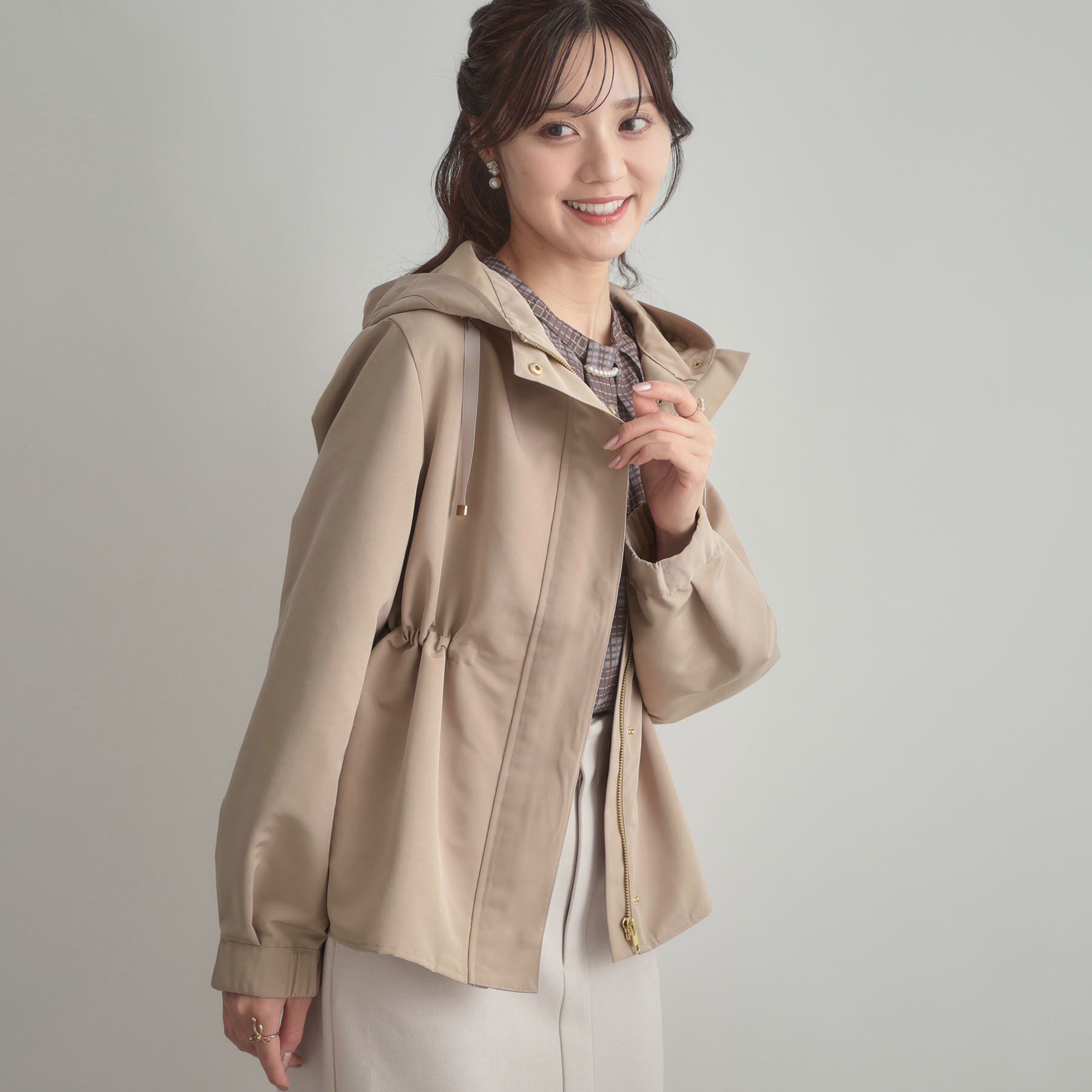 Couture broach「【撥水・ライナー付】愛されマンパ」|ブルゾン・スタジャン|