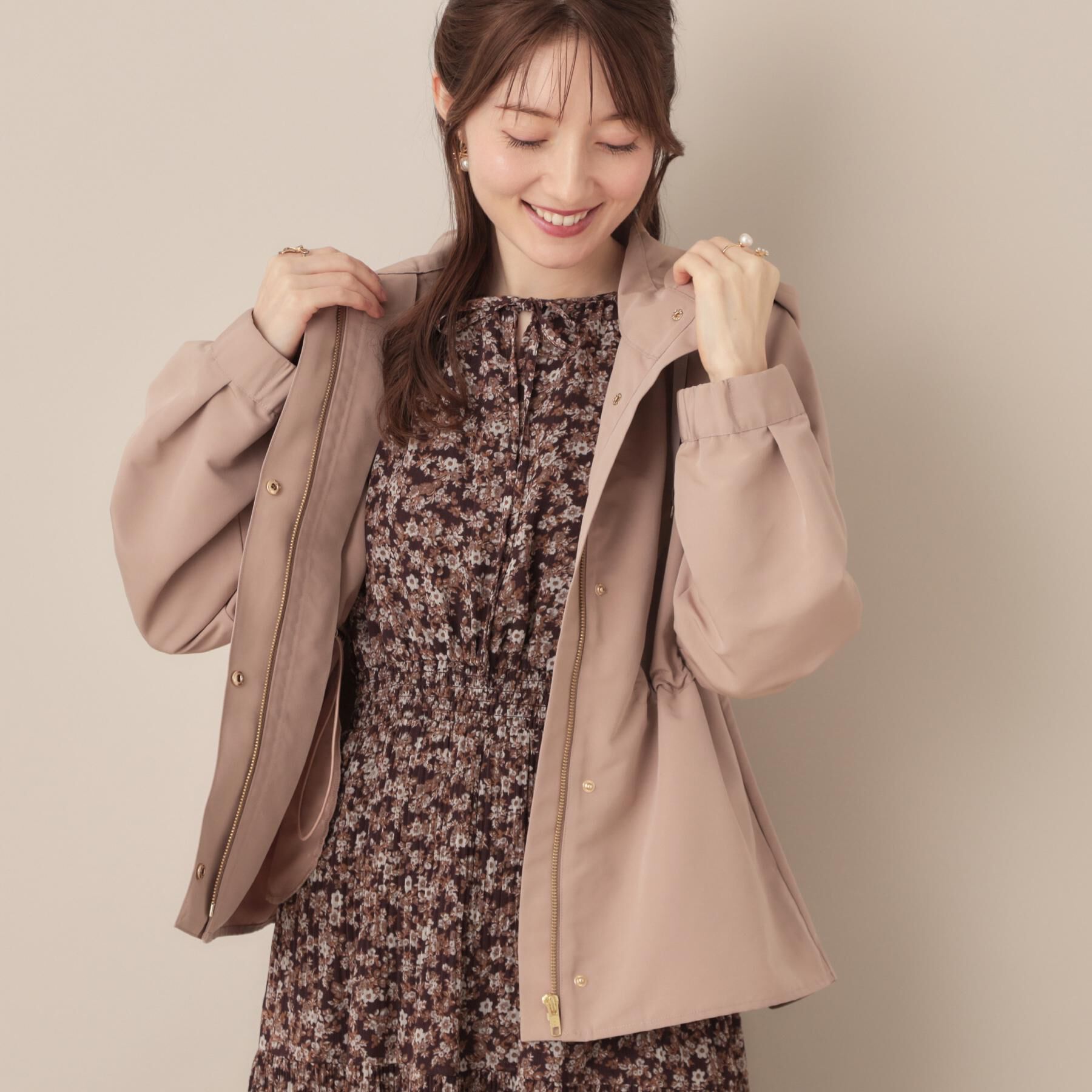 Couture broach「【撥水・ライナー付】愛されマンパ」|ブルゾン・スタジャン|