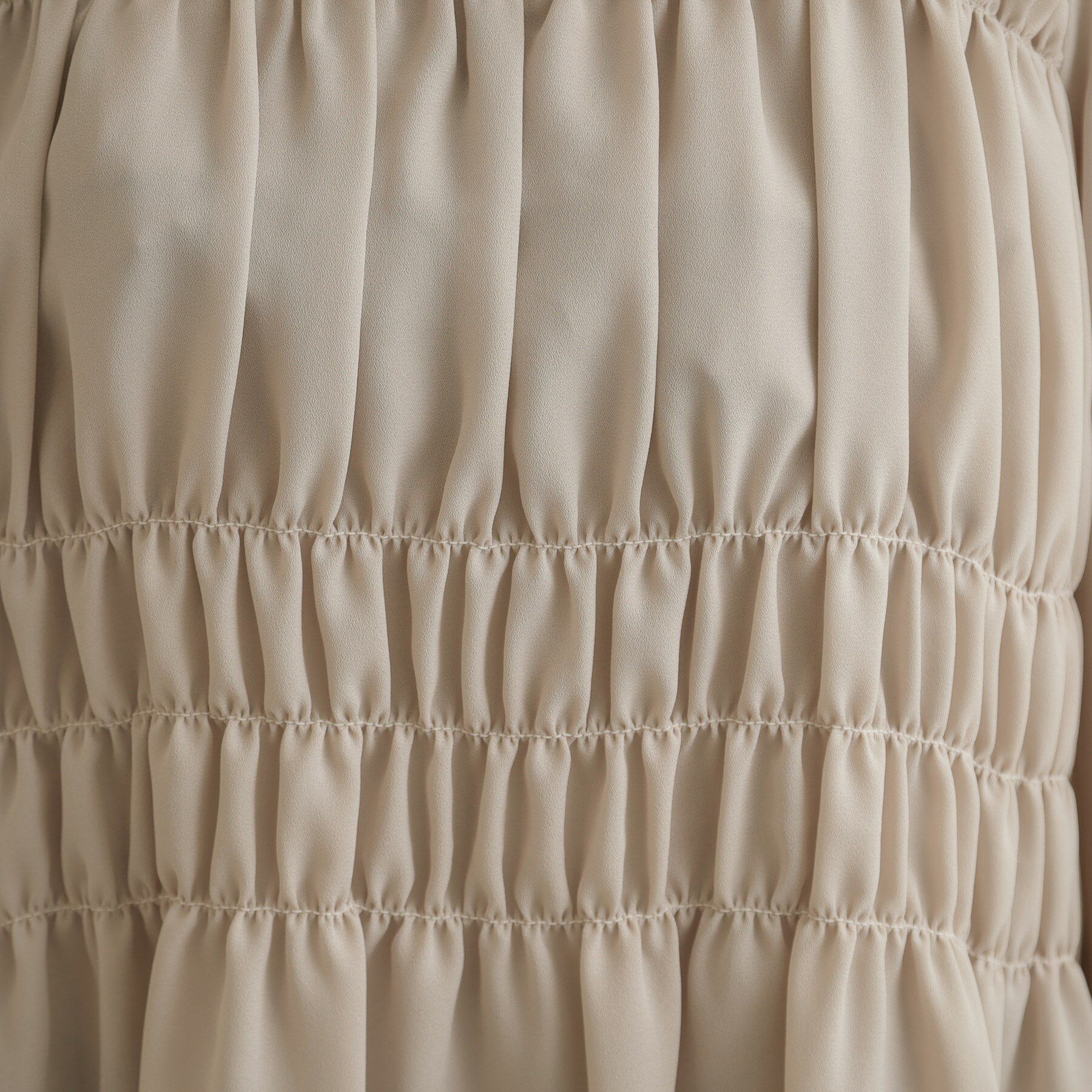 Couture broach「【マシンウォッシャブル・きれいめ・通勤】シャーリングチュニックブラウス」|シャツ・ブラウス|