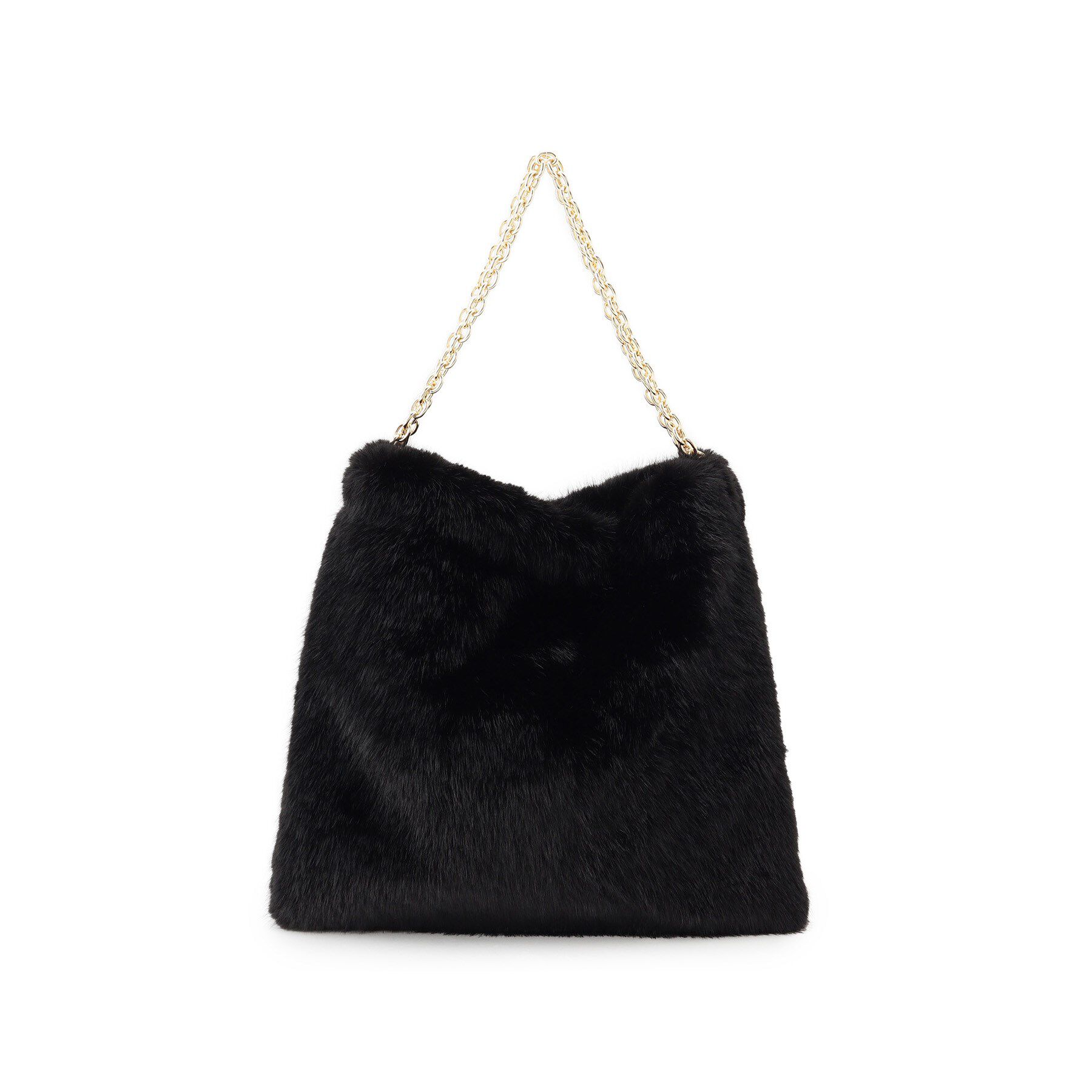 Couture broach「フェイクファーチェーンバッグ」|トートバッグ|