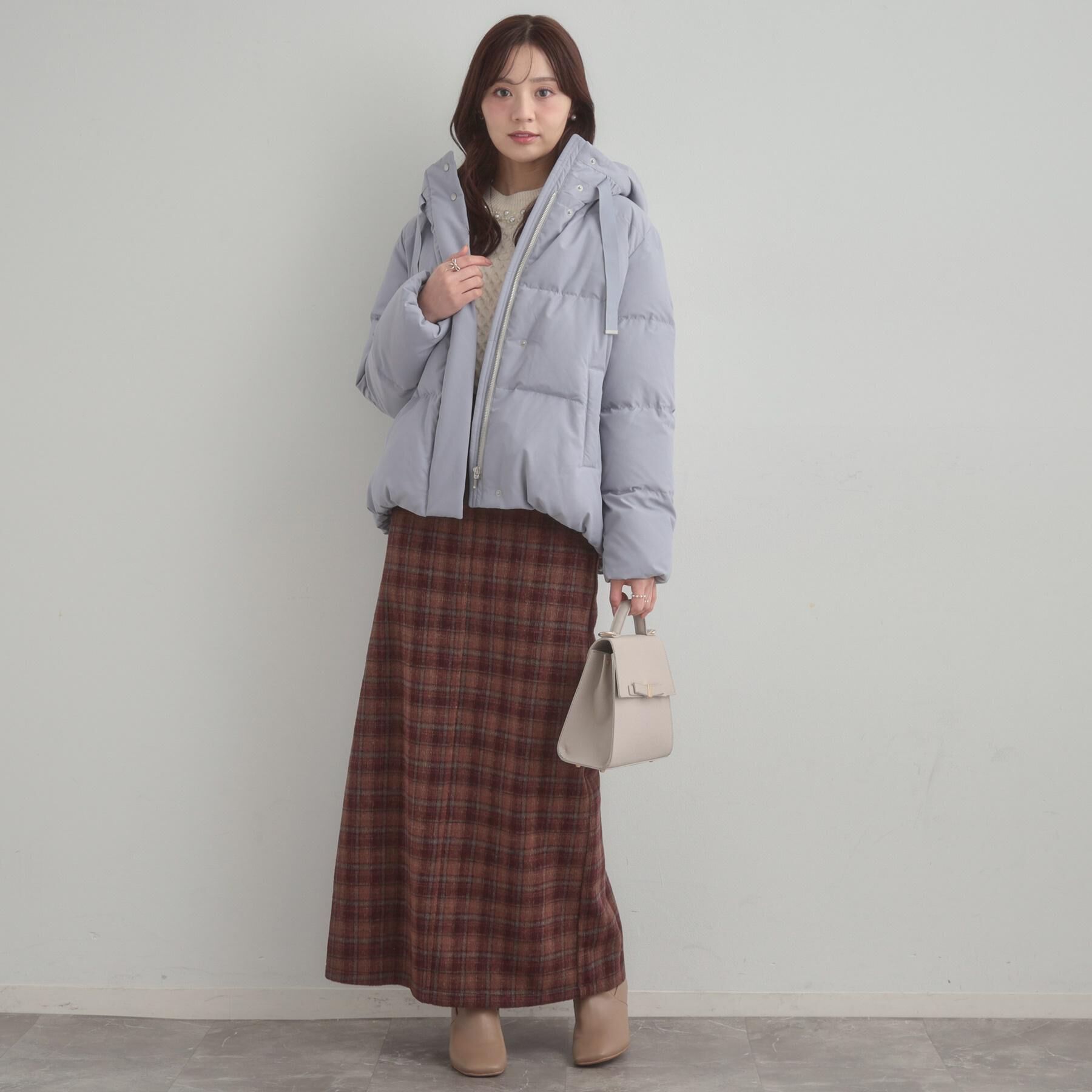 Couture broach「【冬の名品・撥水】愛されダウン」|ダウン|