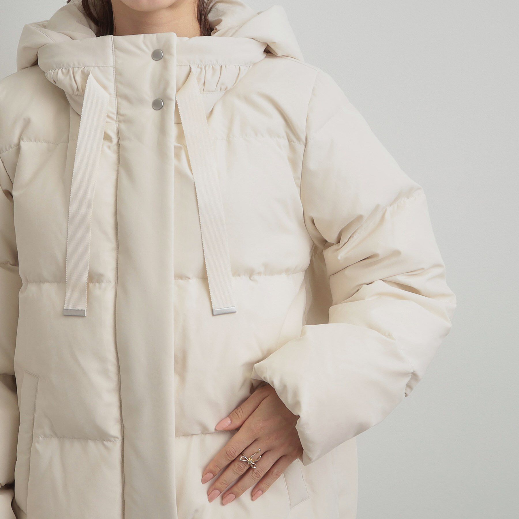 Couture broach「【冬の名品・撥水】愛されダウン」|ダウン|